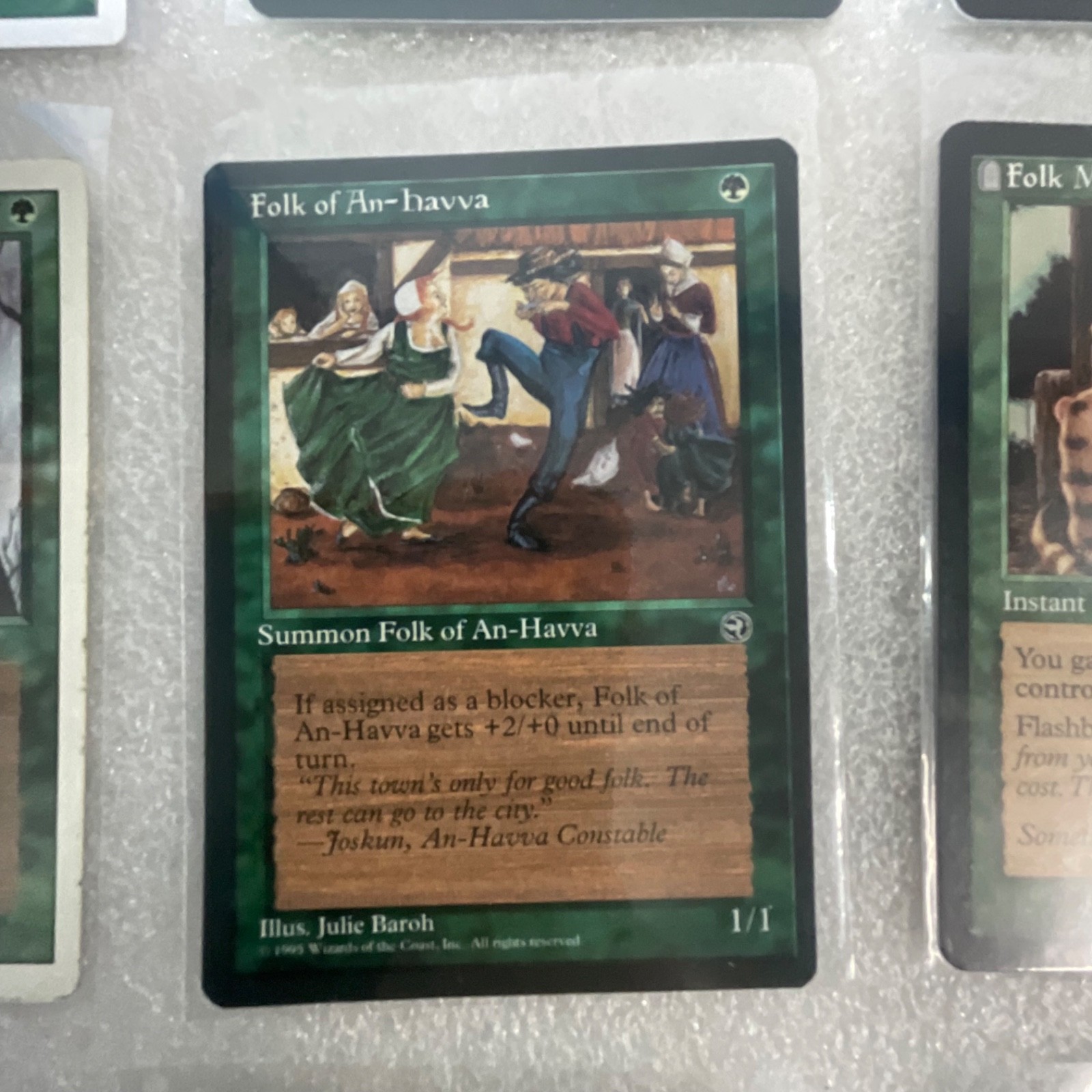 MTG 20 Card Green Lot Mixed Nemesis Homelands Planeshift - Image 13