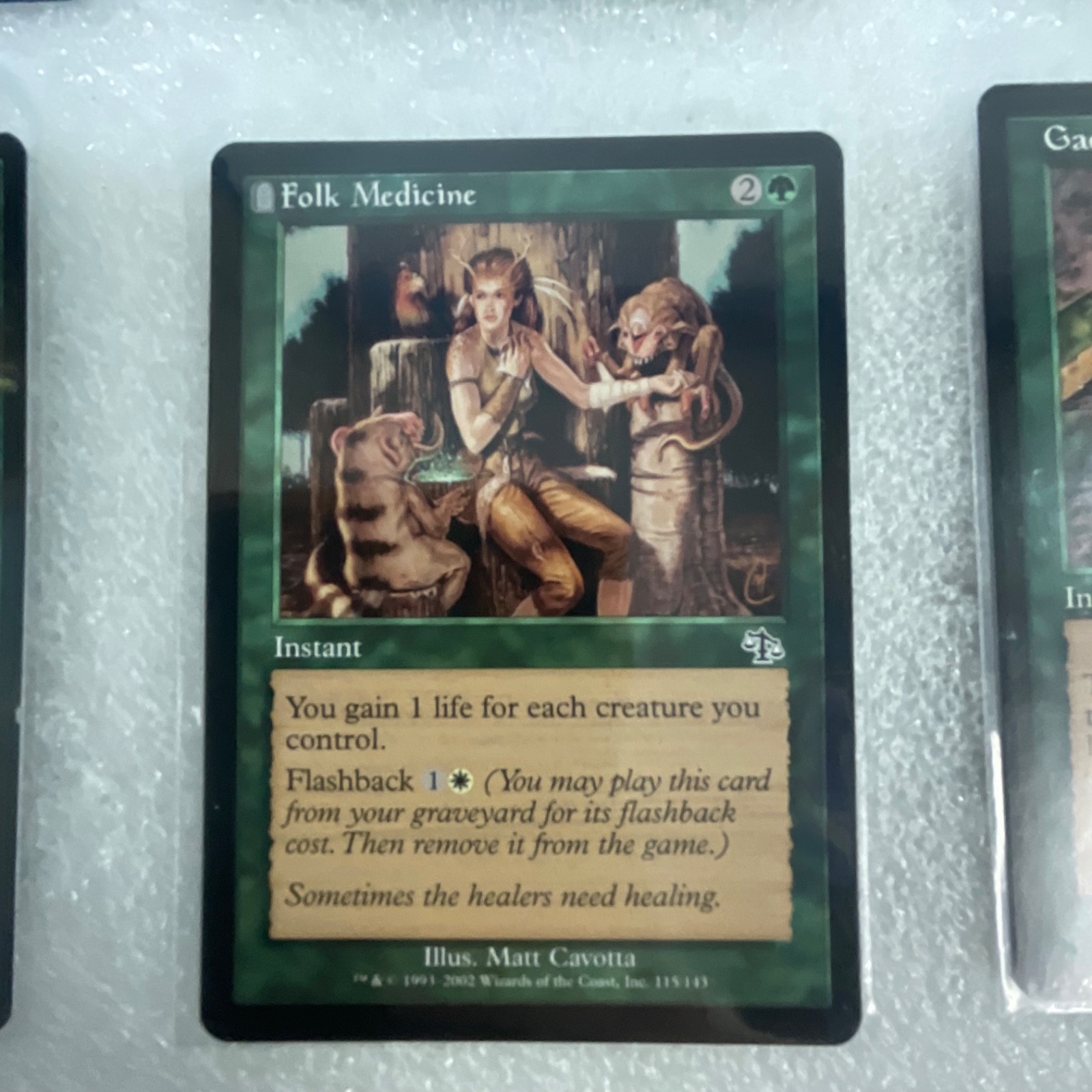 MTG 20 Card Green Lot Mixed Nemesis Homelands Planeshift - Image 15
