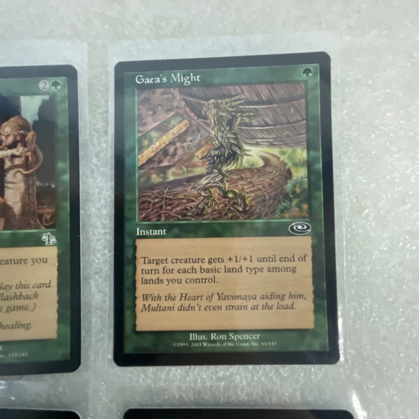 MTG 20 Card Green Lot Mixed Nemesis Homelands Planeshift - Image 19