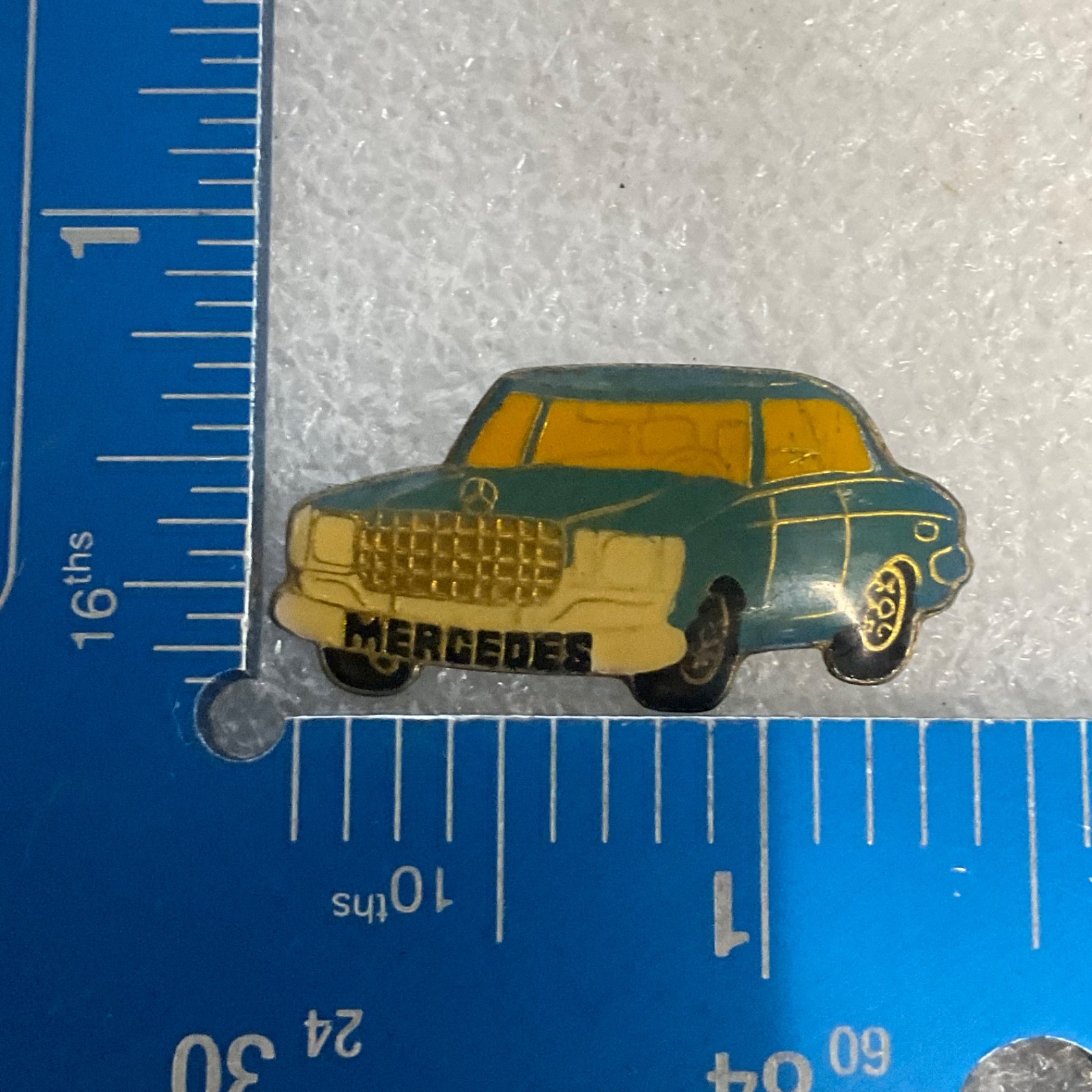 Vintage Mercedes Benz Car Pin Badge Auto Collectible Classic Enamel Lapel - Image 3