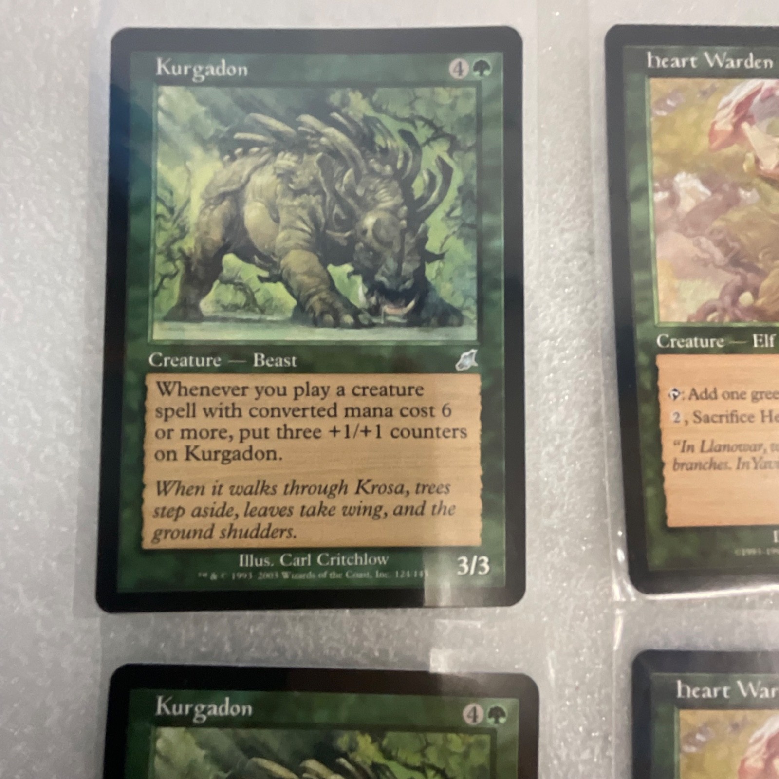 MTG 20 Card Green Lot Mixed Scourge Invasion Mirrodin Urza’s - Image 3