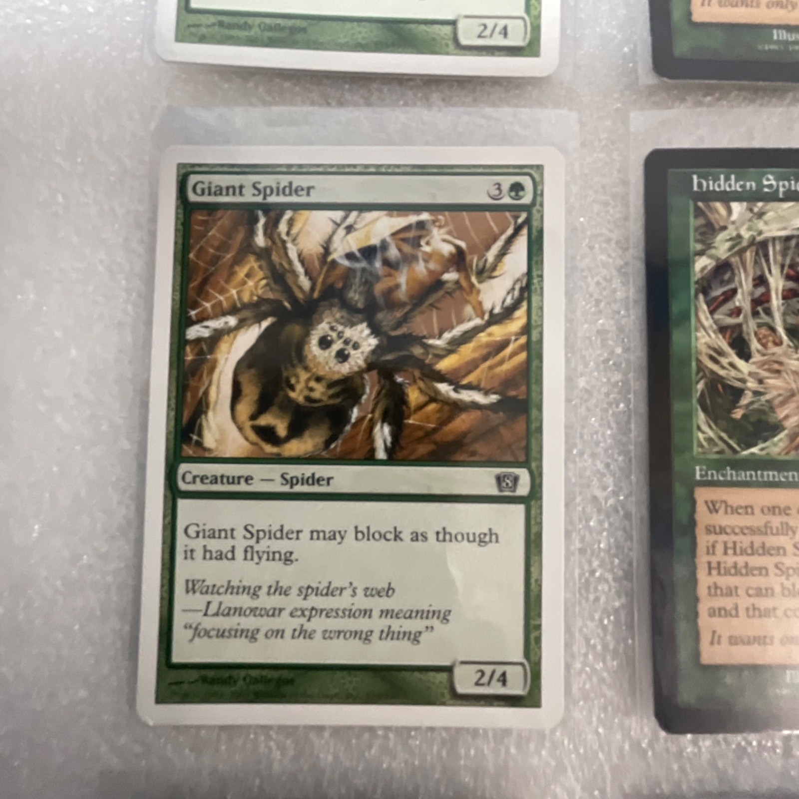 MTG 20 Card Green Lot Mixed 6ED 7ED 8ED ULG NEM Giant Spider - Image 5