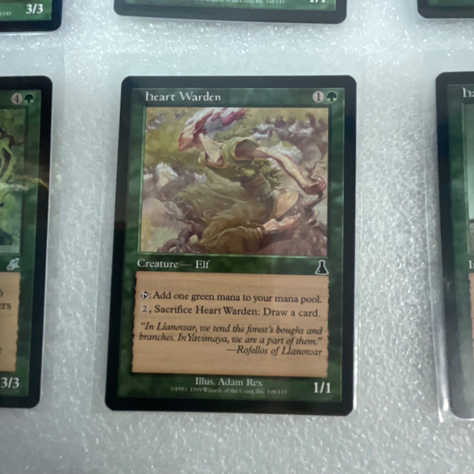 MTG 20 Card Green Lot Mixed Scourge Invasion Mirrodin Urza’s - Image 7