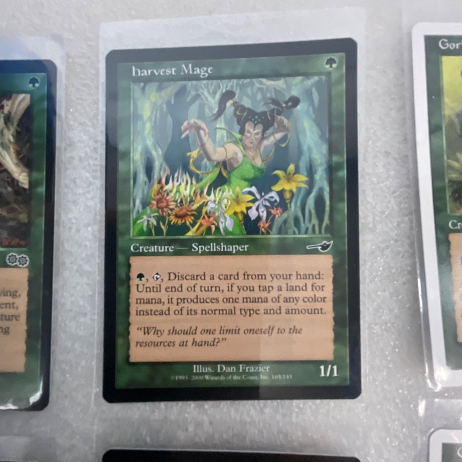 MTG 20 Card Green Lot Mixed 6ED 7ED 8ED ULG NEM Giant Spider - Image 11