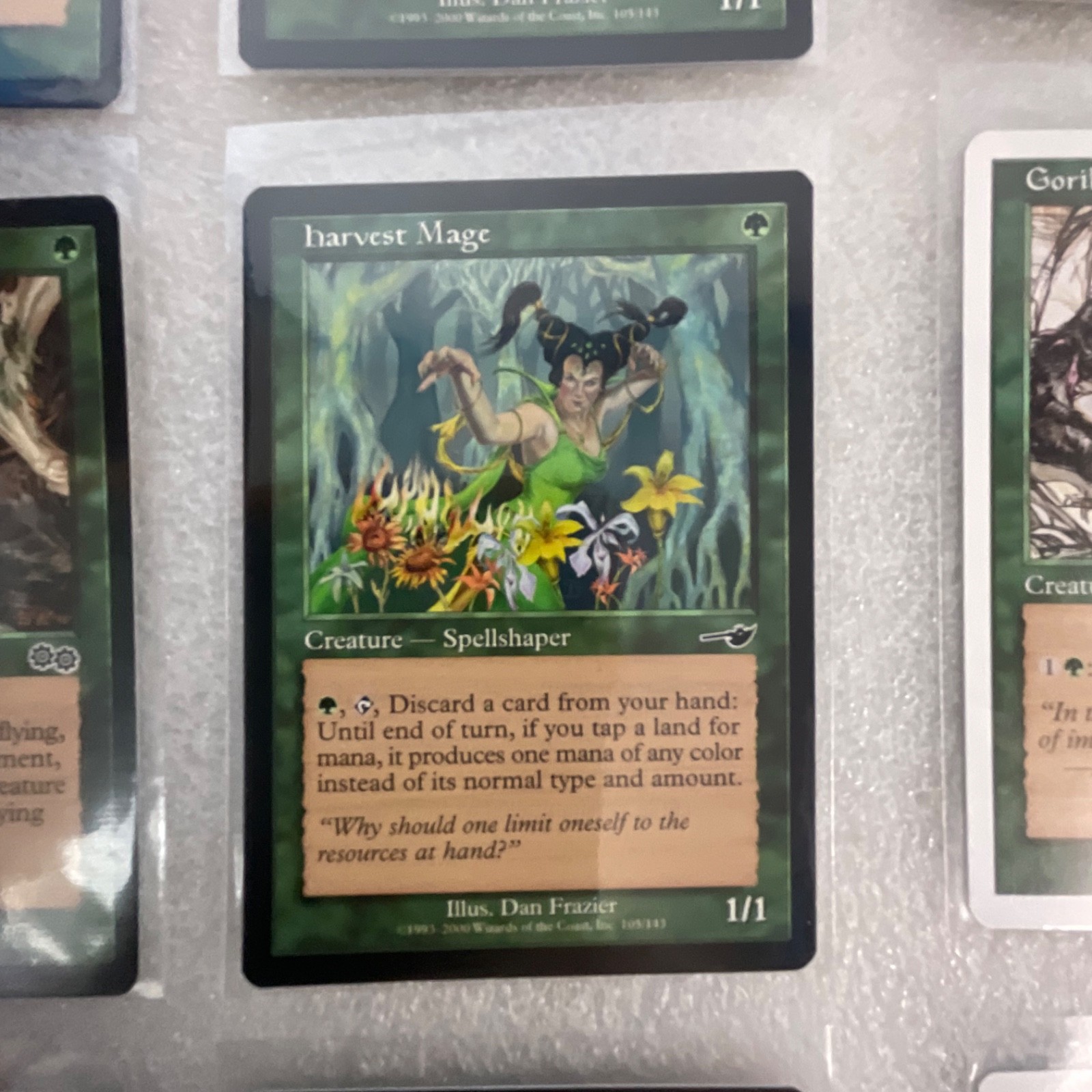 MTG 20 Card Green Lot Mixed 6ED 7ED 8ED ULG NEM Giant Spider - Image 12