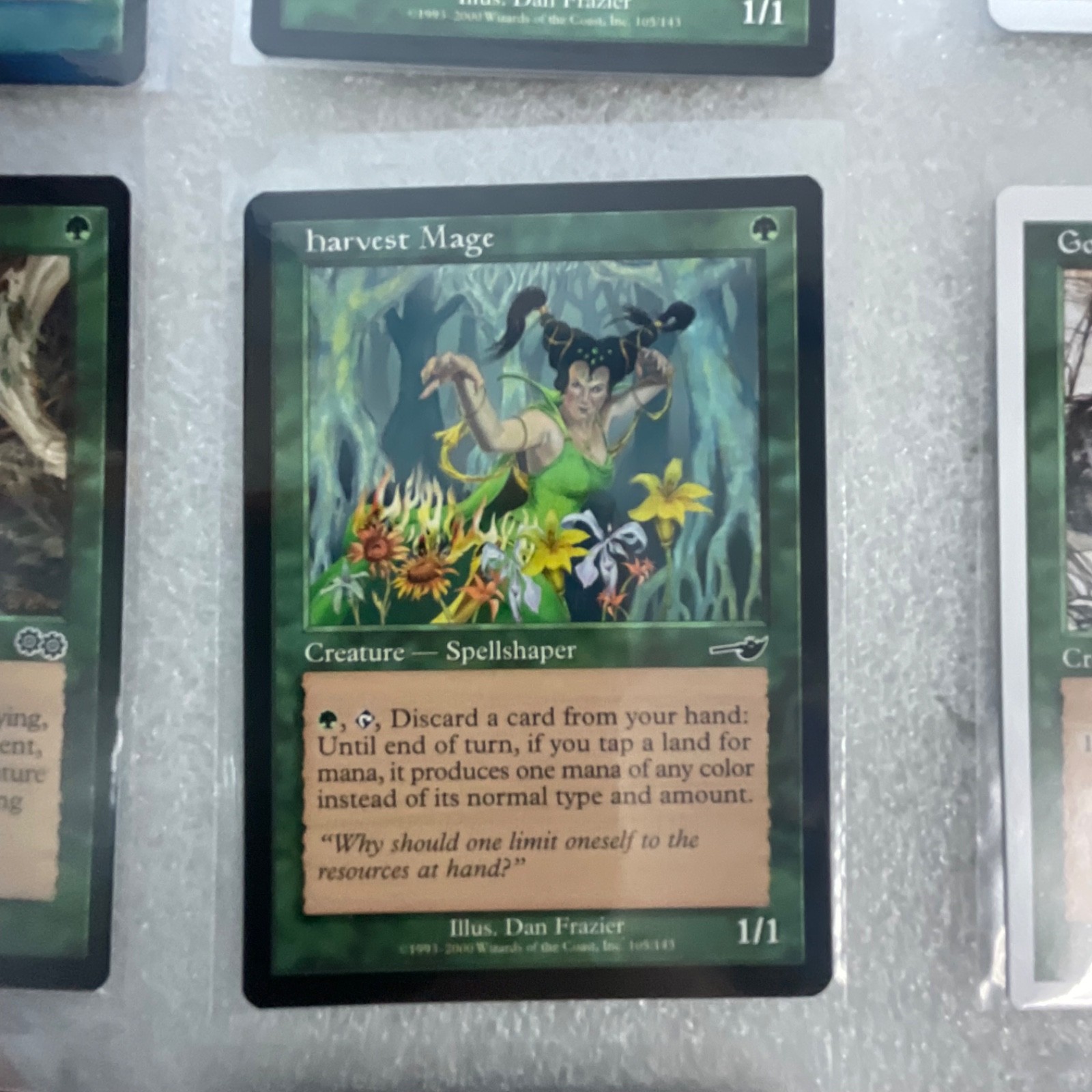 MTG 20 Card Green Lot Mixed 6ED 7ED 8ED ULG NEM Giant Spider - Image 13