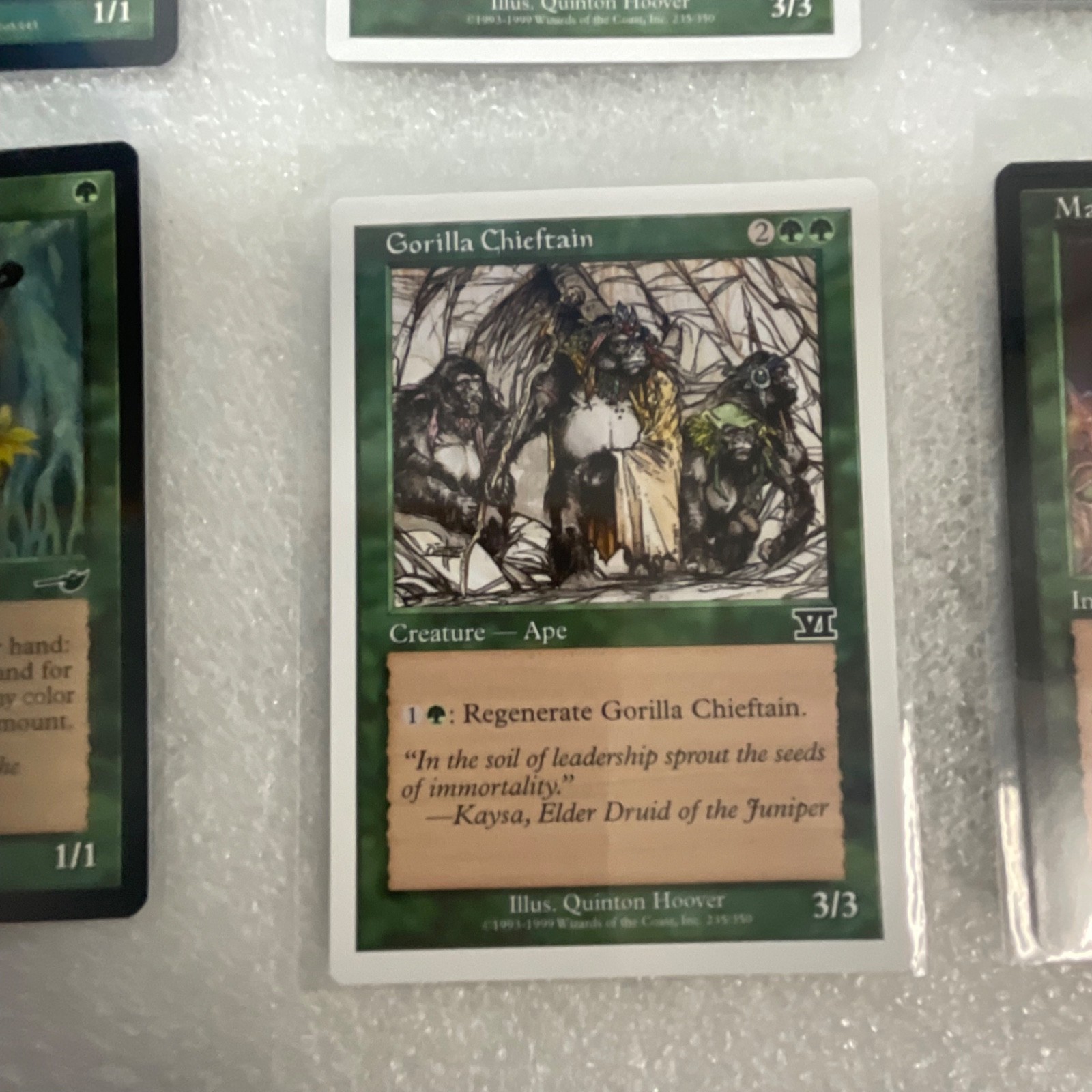 MTG 20 Card Green Lot Mixed 6ED 7ED 8ED ULG NEM Giant Spider - Image 15