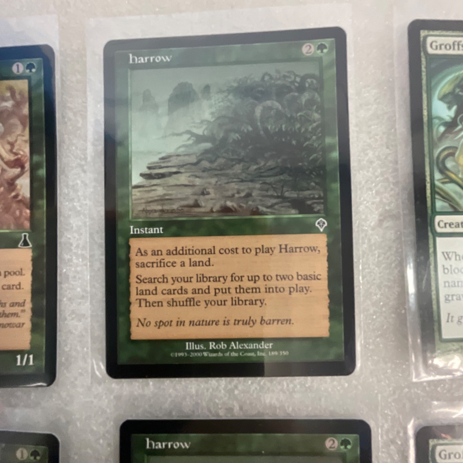MTG 20 Card Green Lot Mixed Scourge Invasion Mirrodin Urza’s - Image 11