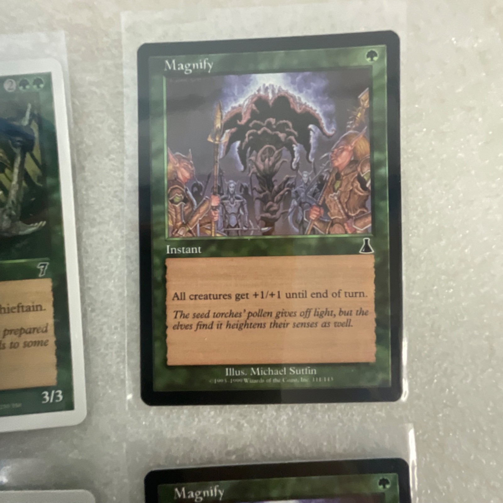 MTG 20 Card Green Lot Mixed 6ED 7ED 8ED ULG NEM Giant Spider - Image 19