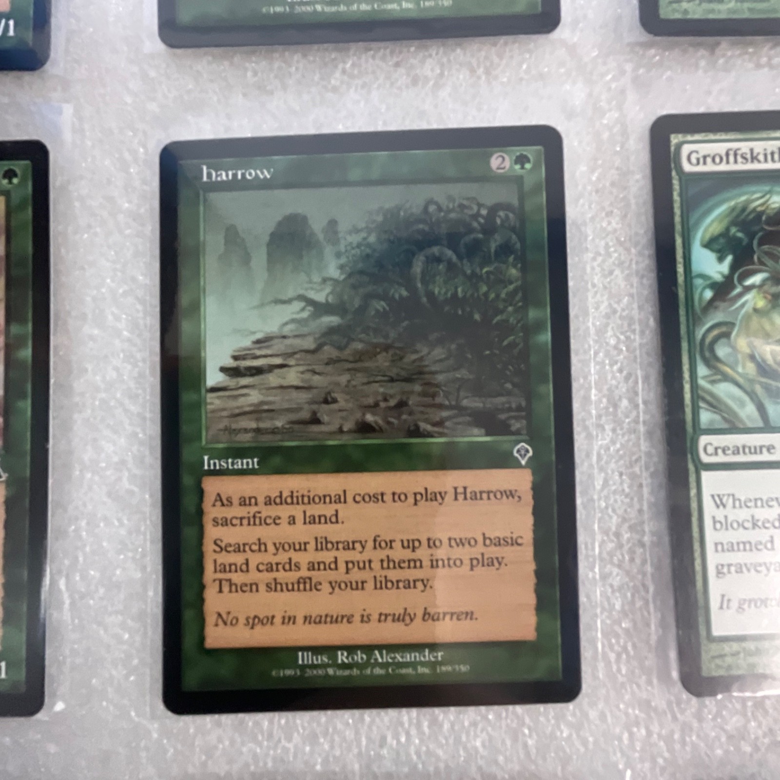 MTG 20 Card Green Lot Mixed Scourge Invasion Mirrodin Urza’s - Image 13