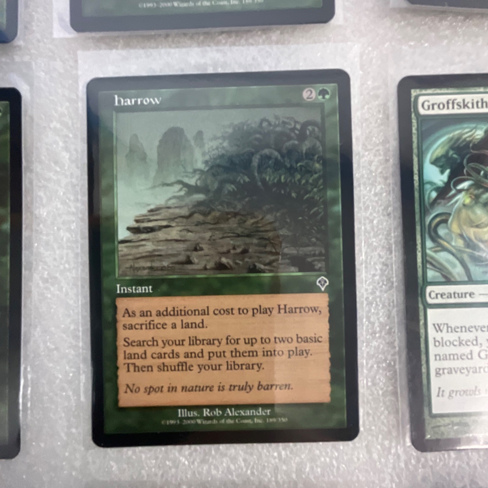 MTG 20 Card Green Lot Mixed Scourge Invasion Mirrodin Urza’s - Image 12
