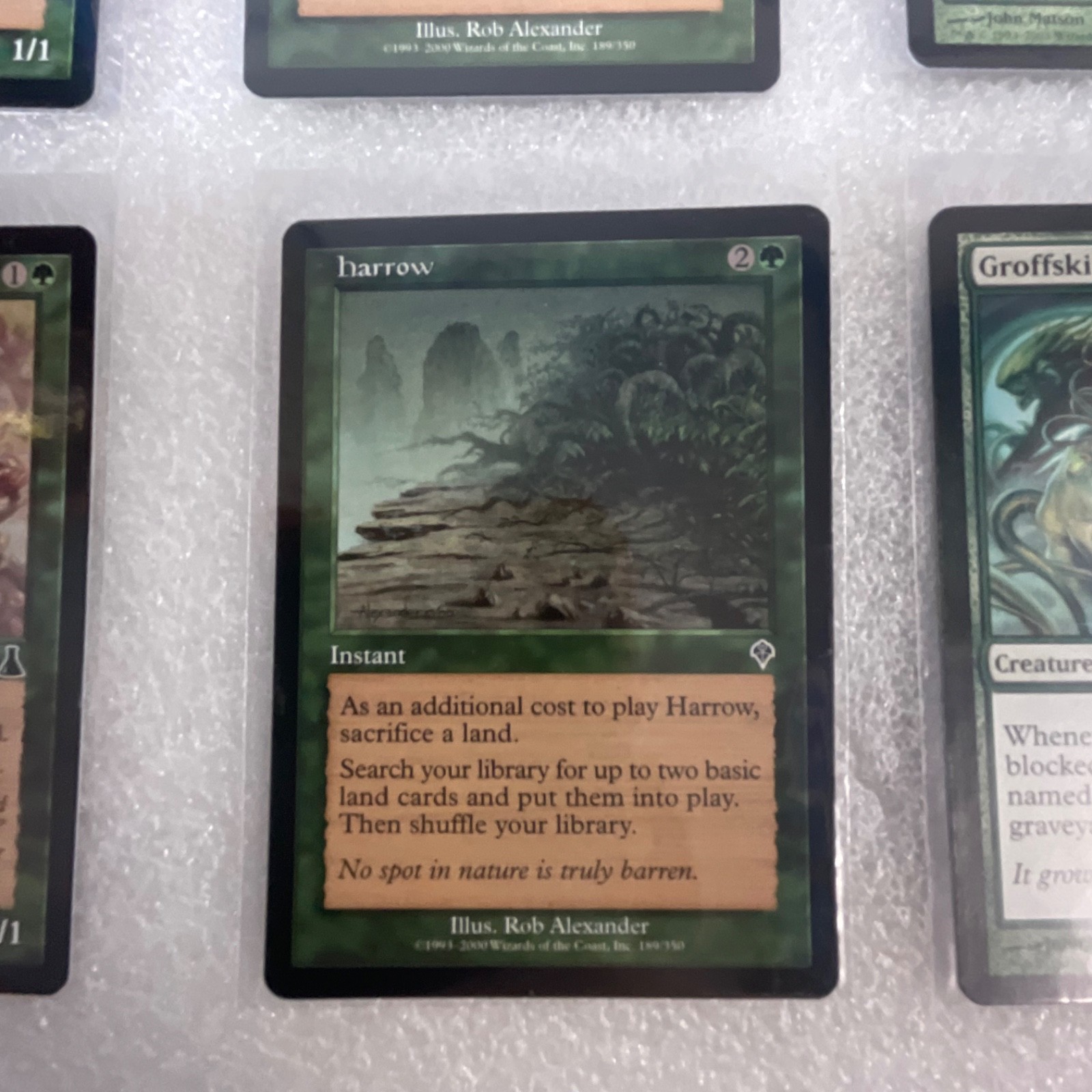 MTG 20 Card Green Lot Mixed Scourge Invasion Mirrodin Urza’s - Image 14