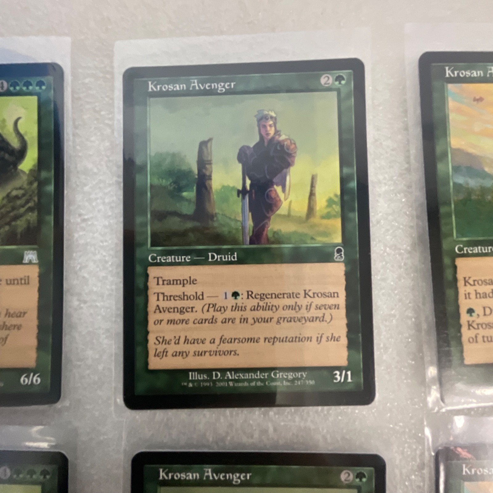 MTG 20 Card Green Lot Mixed Legends Odyssey Darksteel Onslaught - Image 11