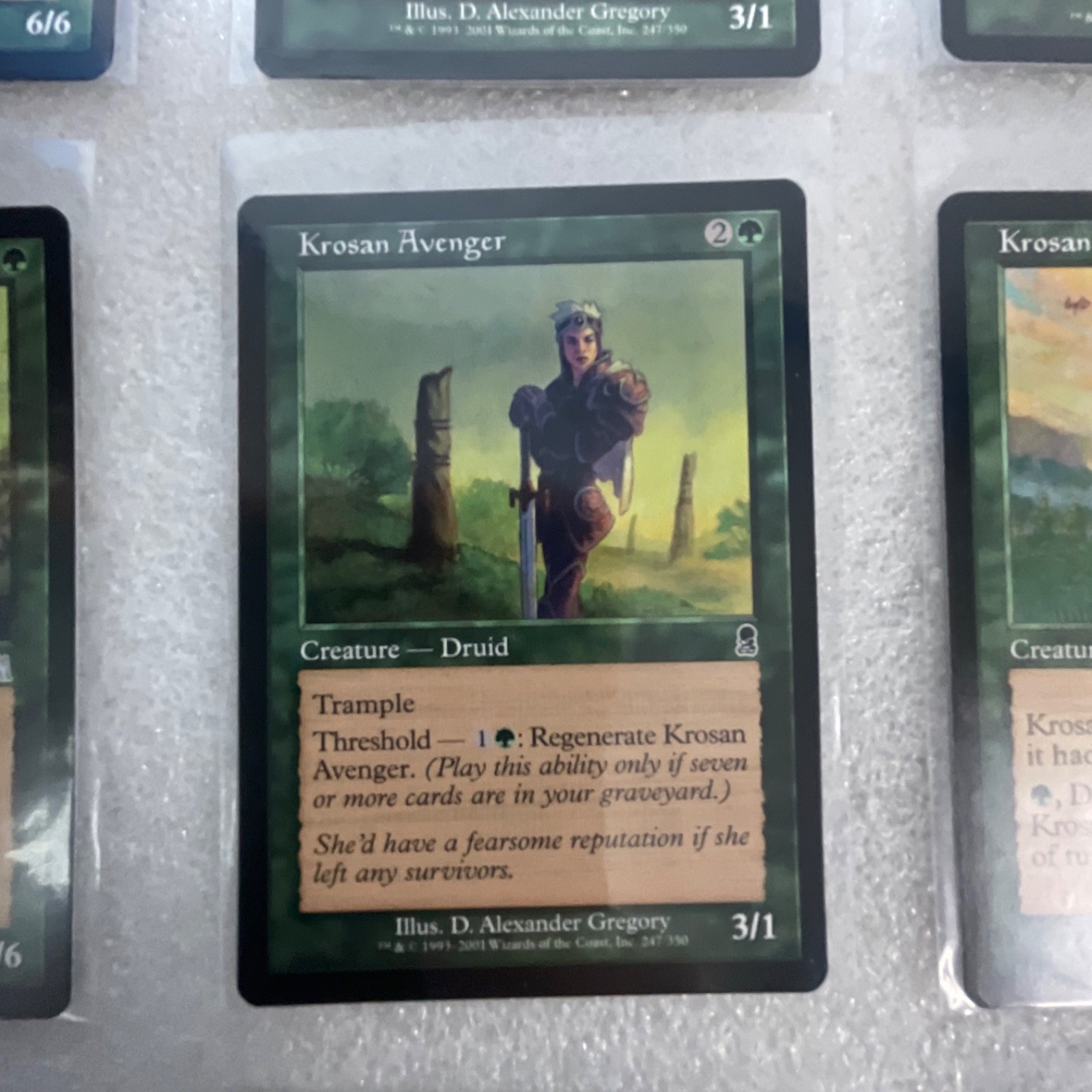 MTG 20 Card Green Lot Mixed Legends Odyssey Darksteel Onslaught - Image 12