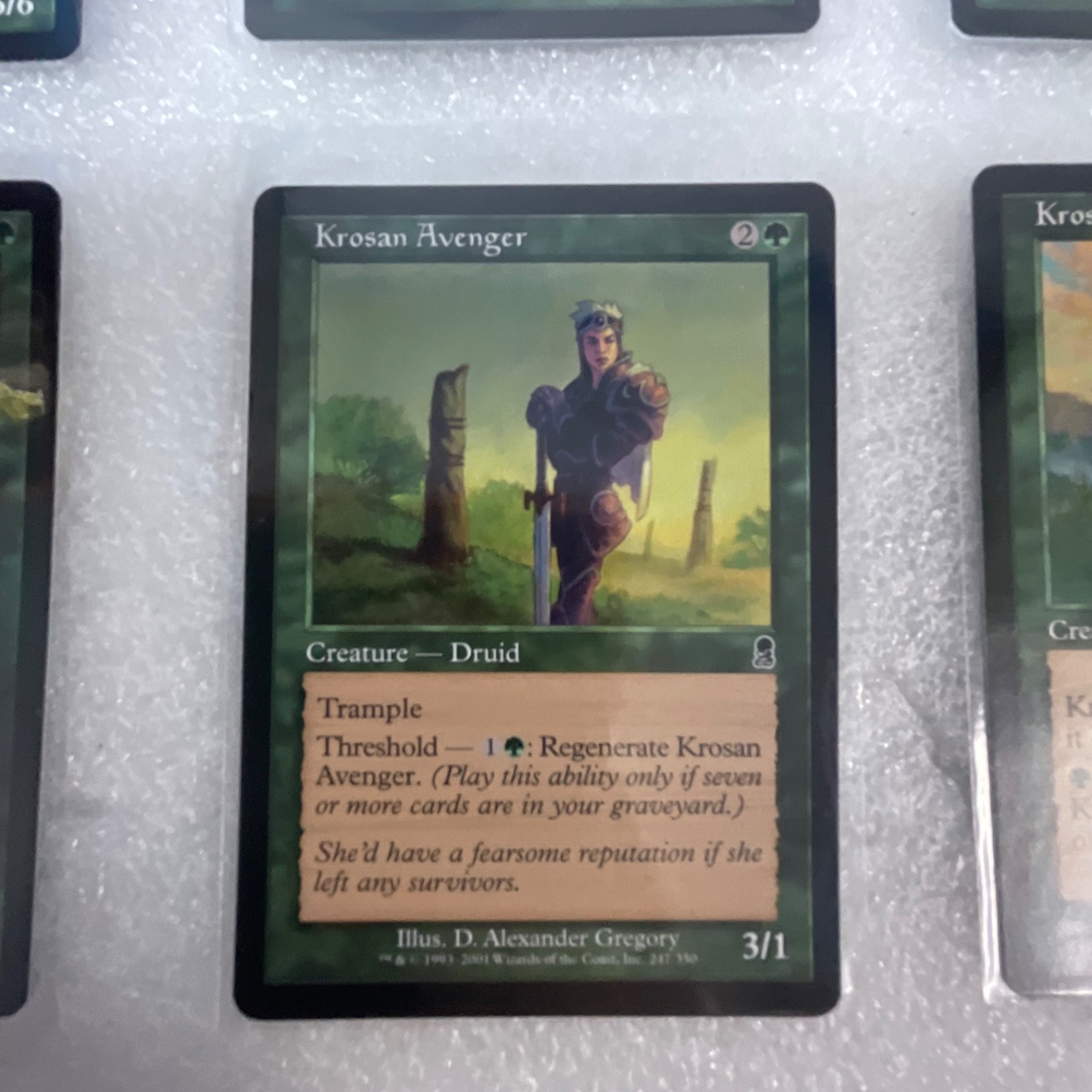 MTG 20 Card Green Lot Mixed Legends Odyssey Darksteel Onslaught - Image 14