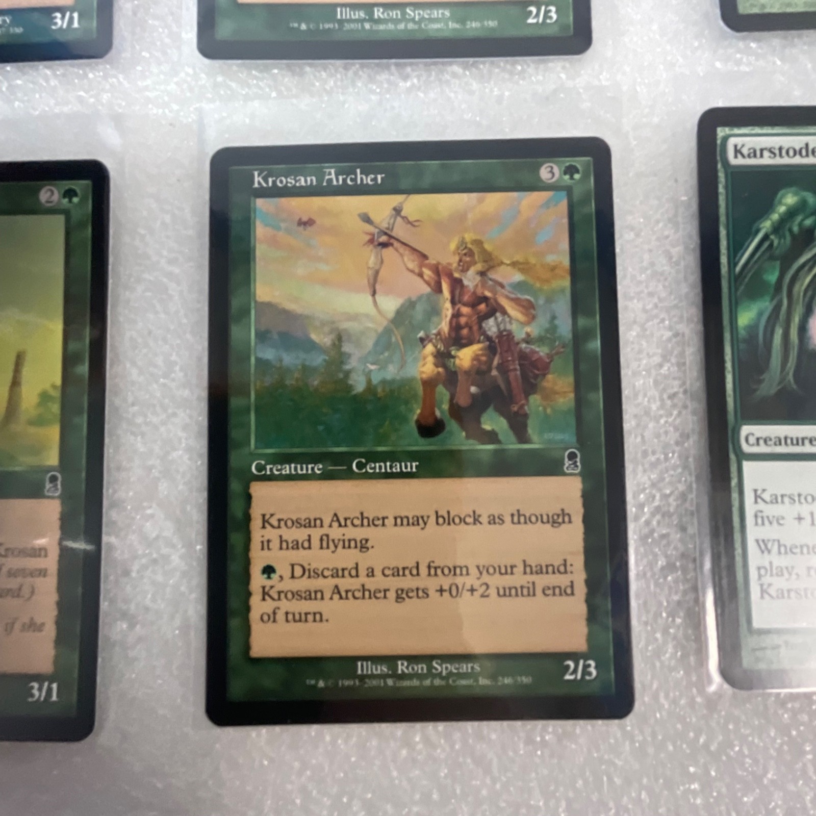 MTG 20 Card Green Lot Mixed Legends Odyssey Darksteel Onslaught - Image 15
