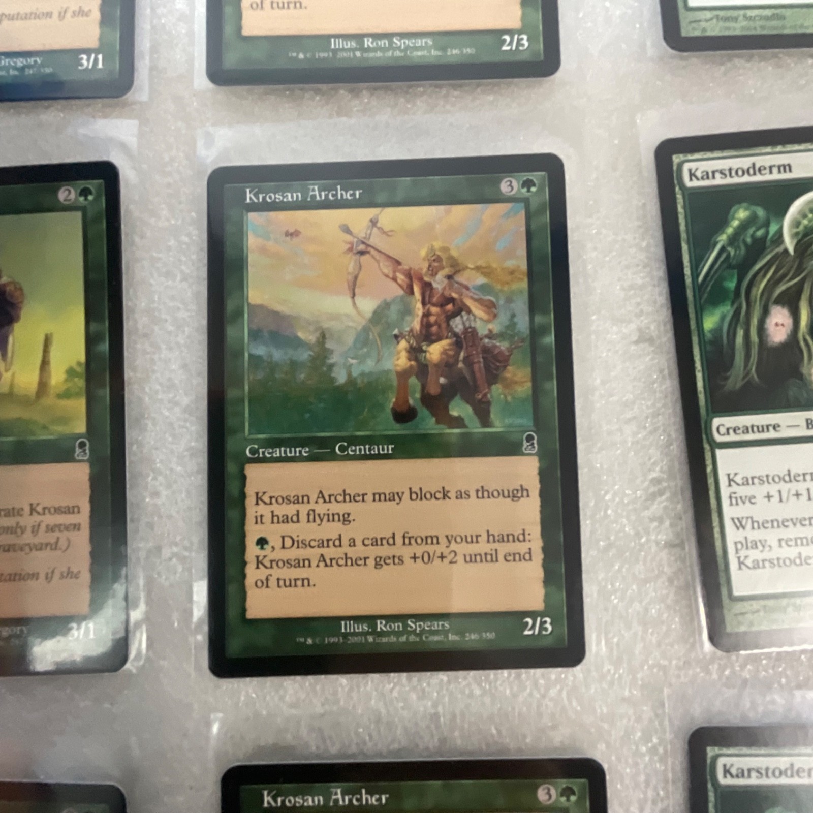 MTG 20 Card Green Lot Mixed Legends Odyssey Darksteel Onslaught - Image 16