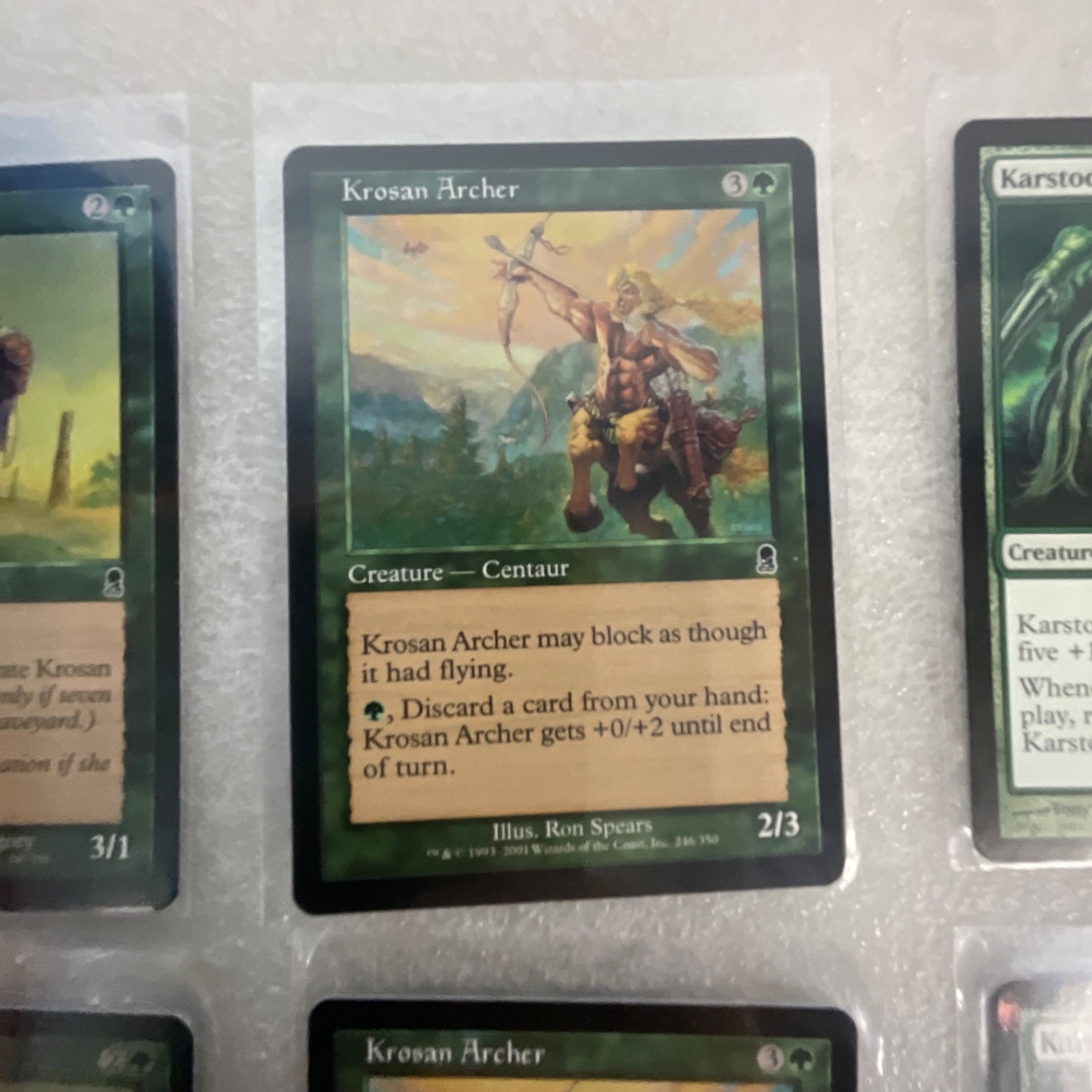 MTG 20 Card Green Lot Mixed Legends Odyssey Darksteel Onslaught - Image 18