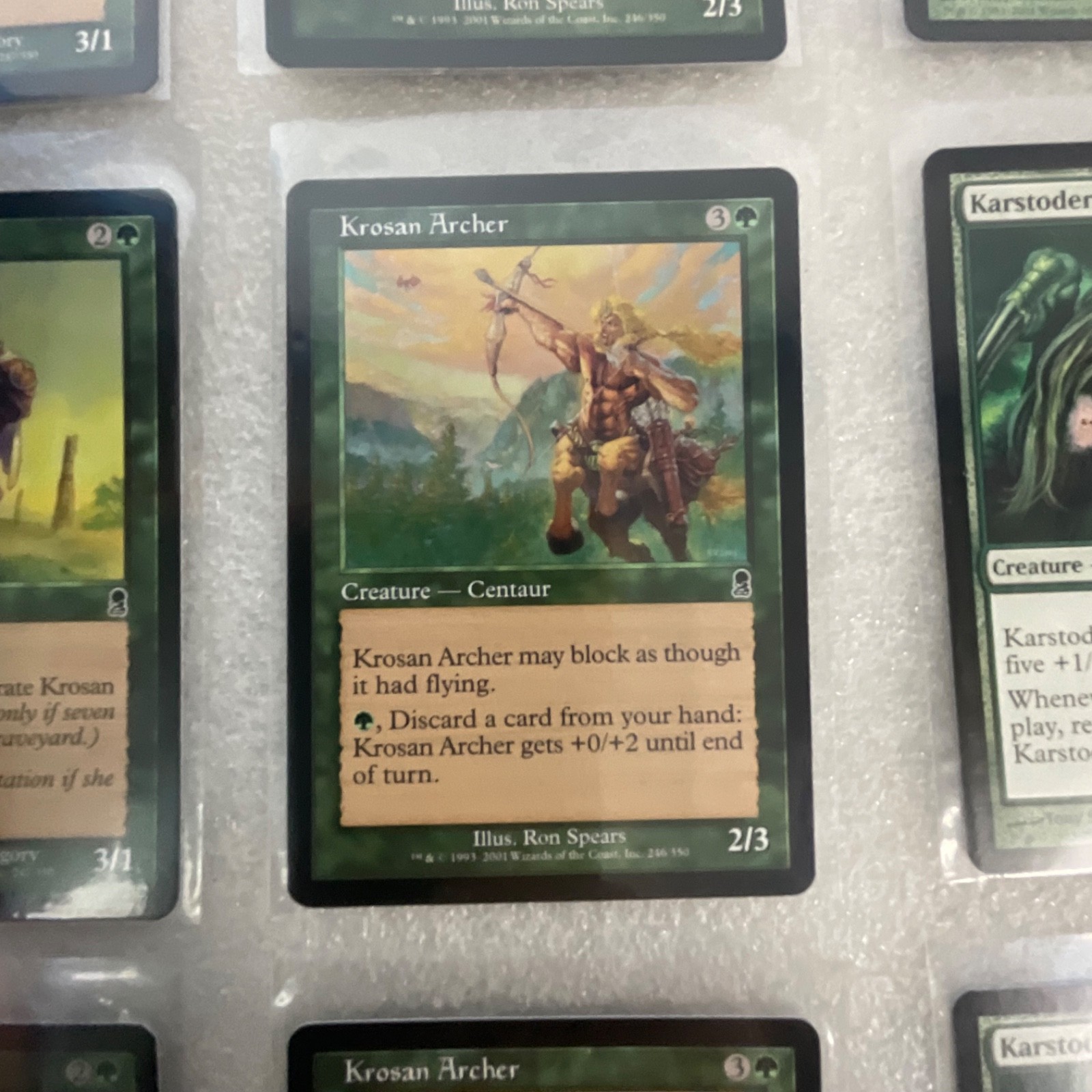 MTG 20 Card Green Lot Mixed Legends Odyssey Darksteel Onslaught - Image 17