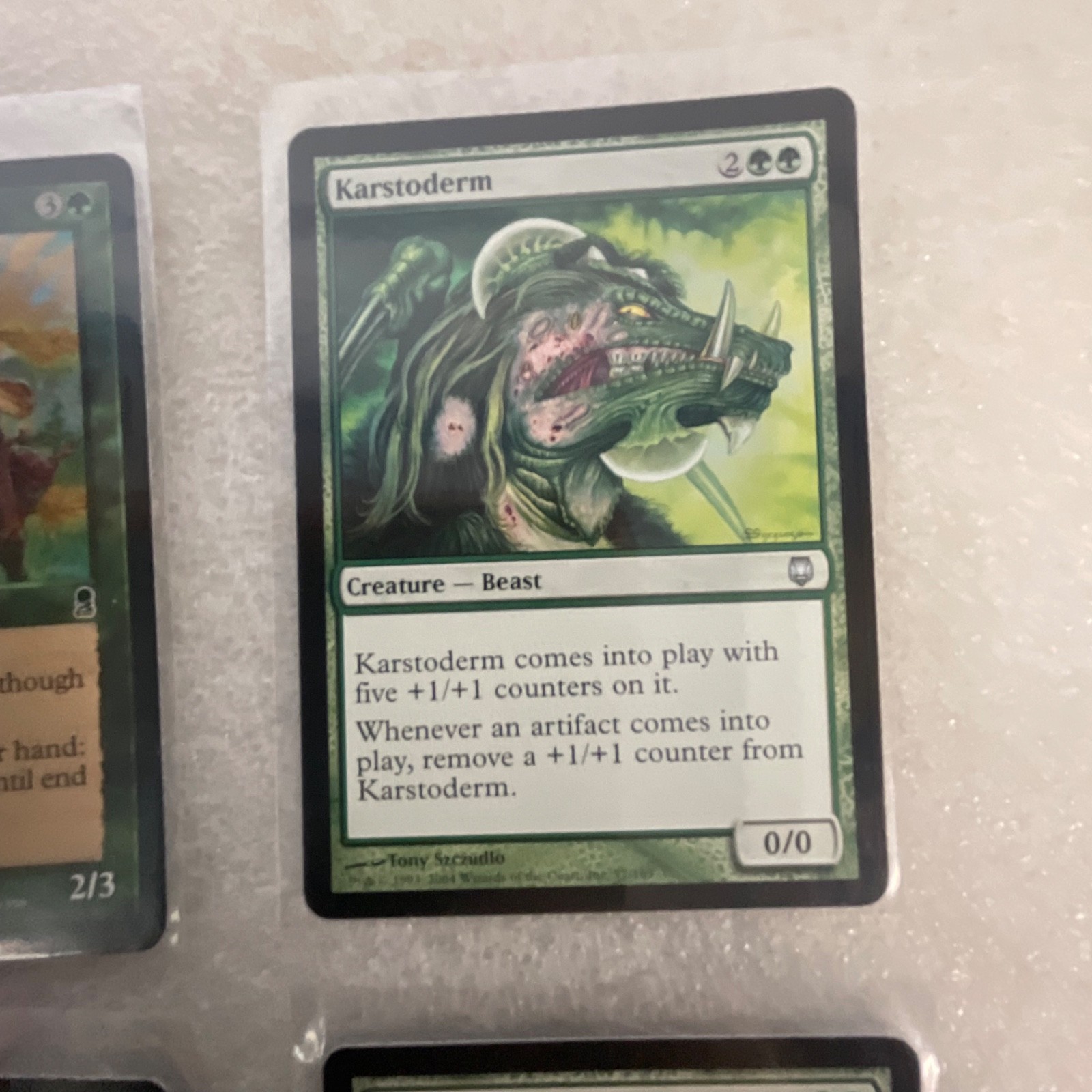 MTG 20 Card Green Lot Mixed Legends Odyssey Darksteel Onslaught - Image 19