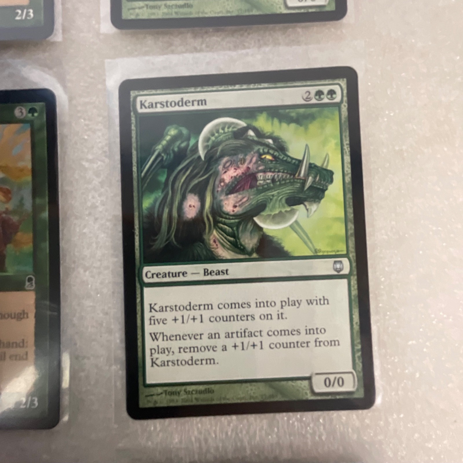 MTG 20 Card Green Lot Mixed Legends Odyssey Darksteel Onslaught - Image 20