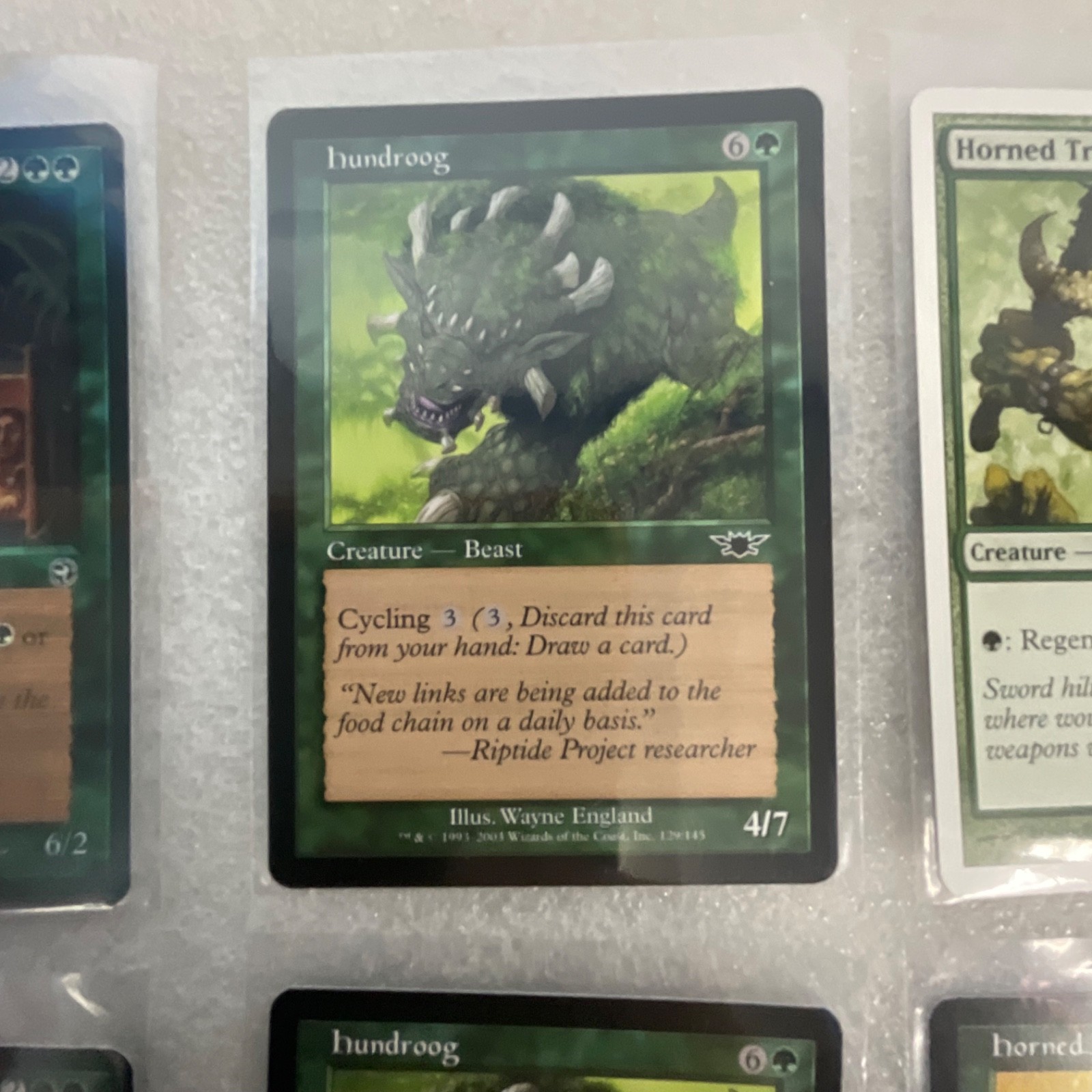 MTG 20 Card Green Lot Mixed SCG/MMQ/UDS Hunting Pack Troll - Image 12