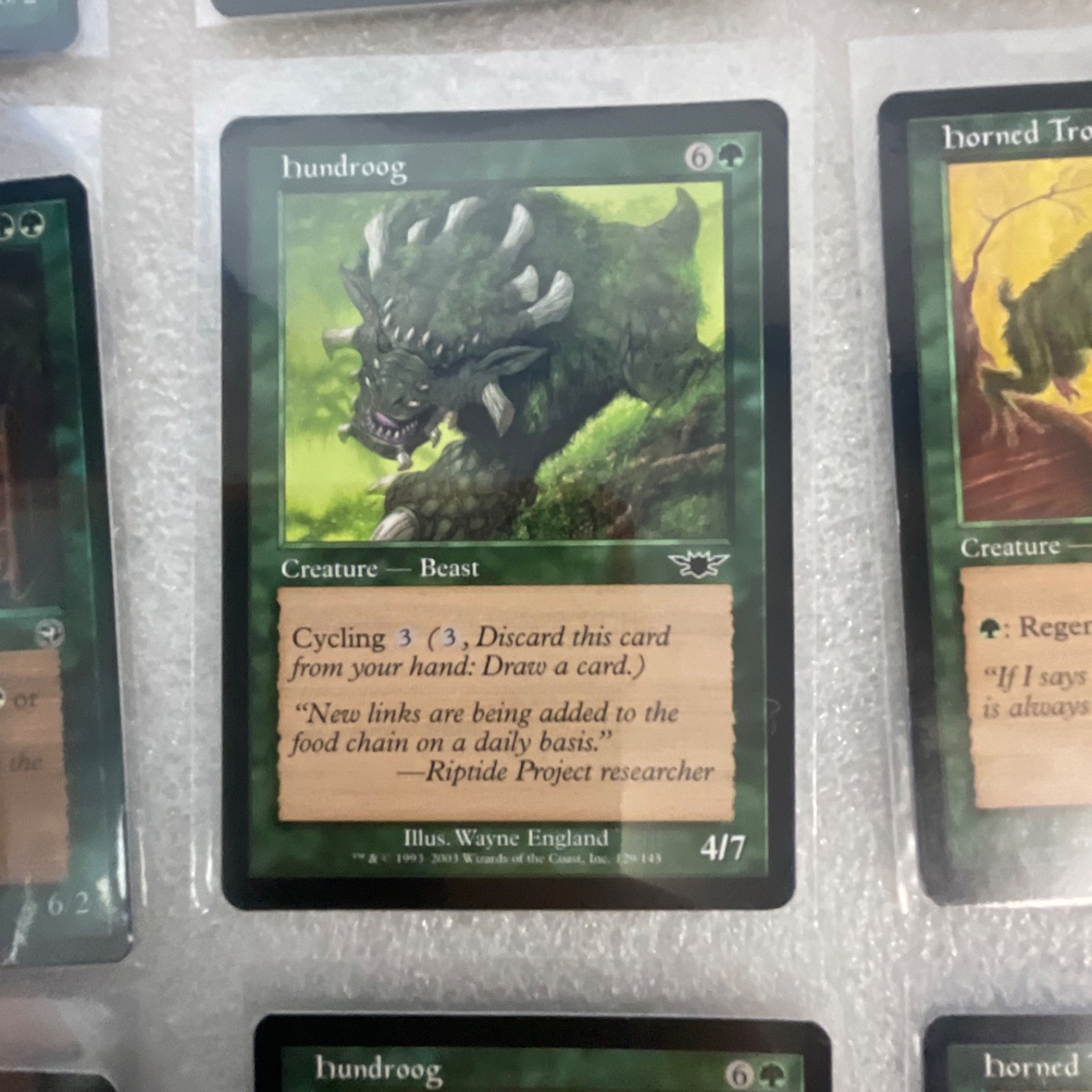 MTG 20 Card Green Lot Mixed SCG/MMQ/UDS Hunting Pack Troll - Image 13