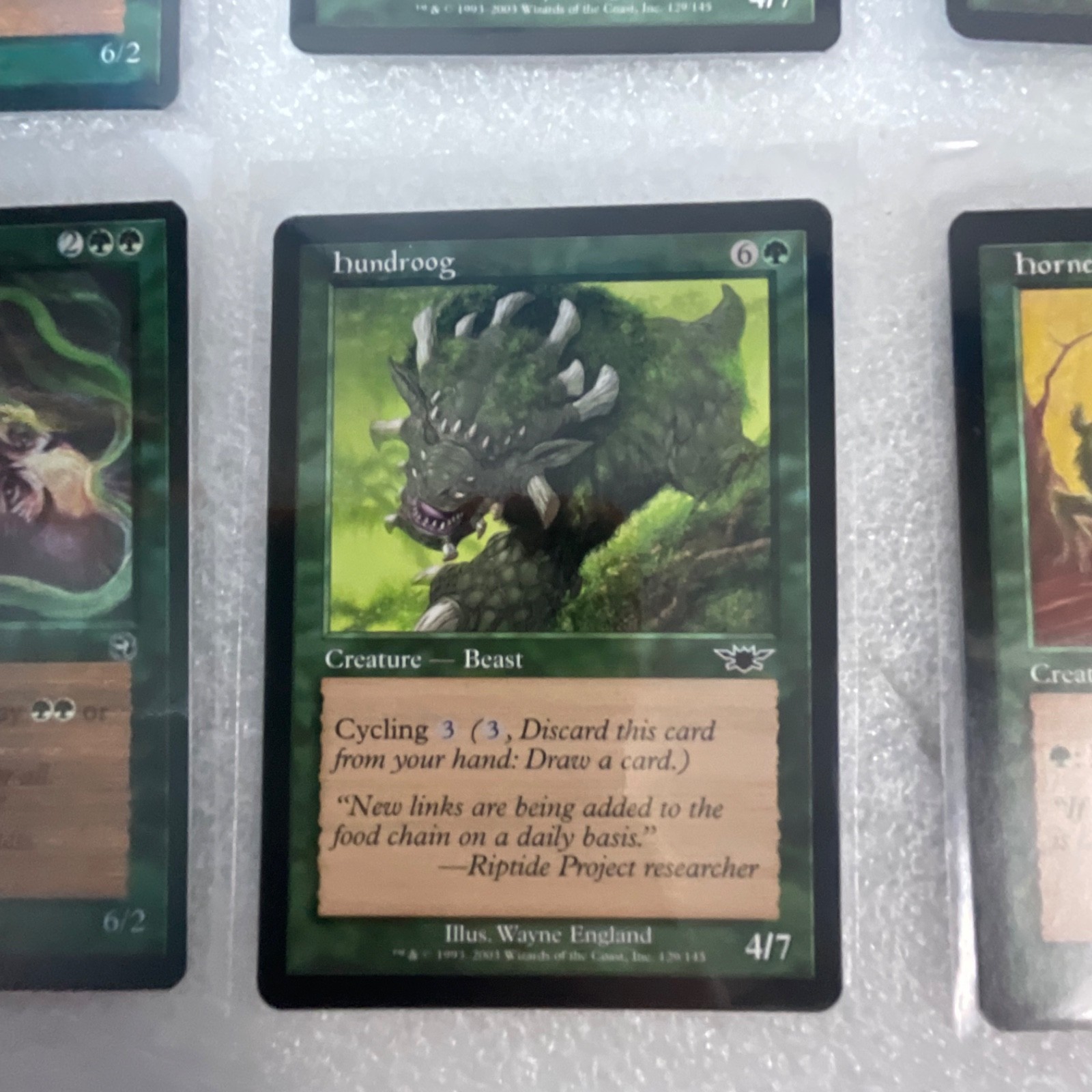 MTG 20 Card Green Lot Mixed SCG/MMQ/UDS Hunting Pack Troll - Image 15