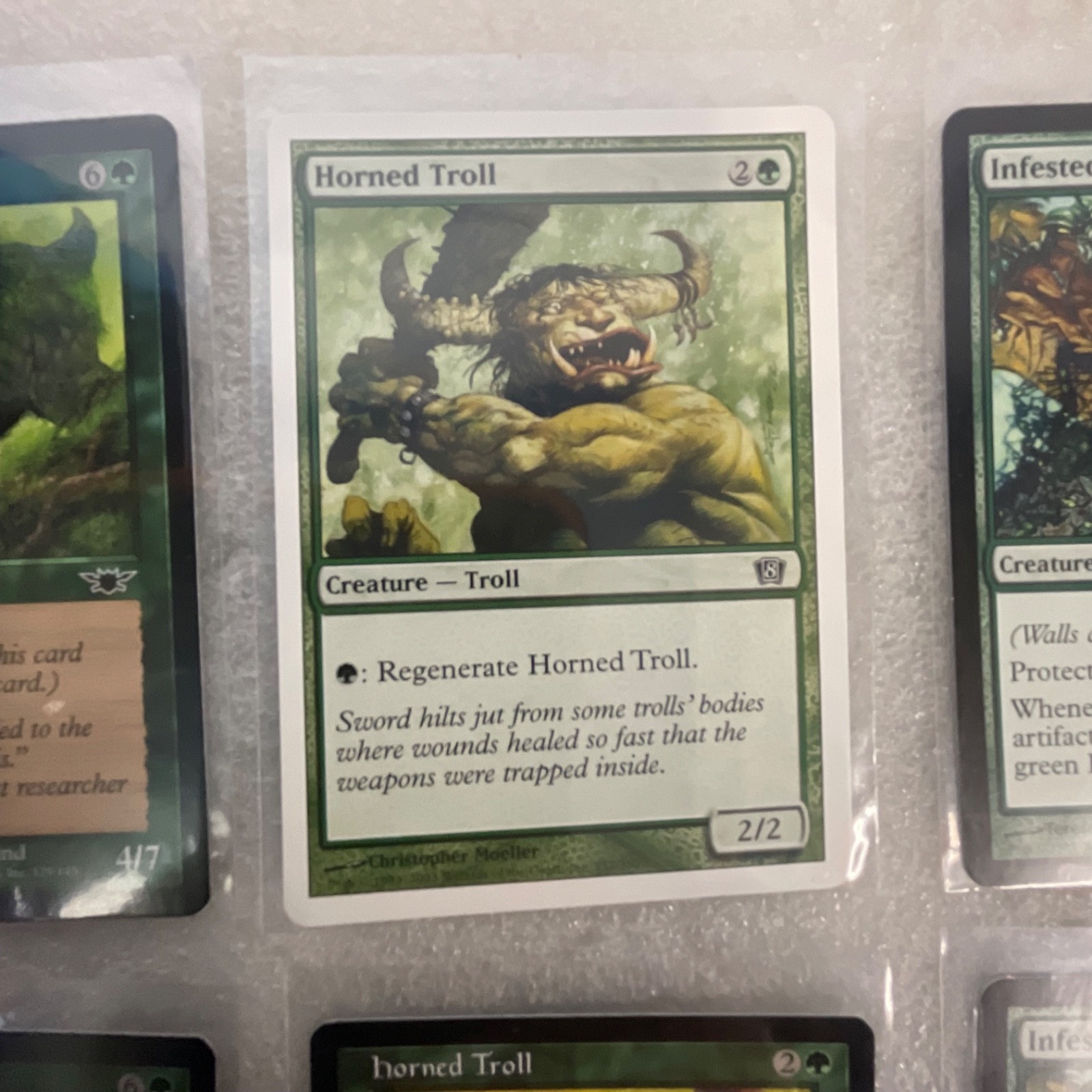 MTG 20 Card Green Lot Mixed SCG/MMQ/UDS Hunting Pack Troll - Image 19