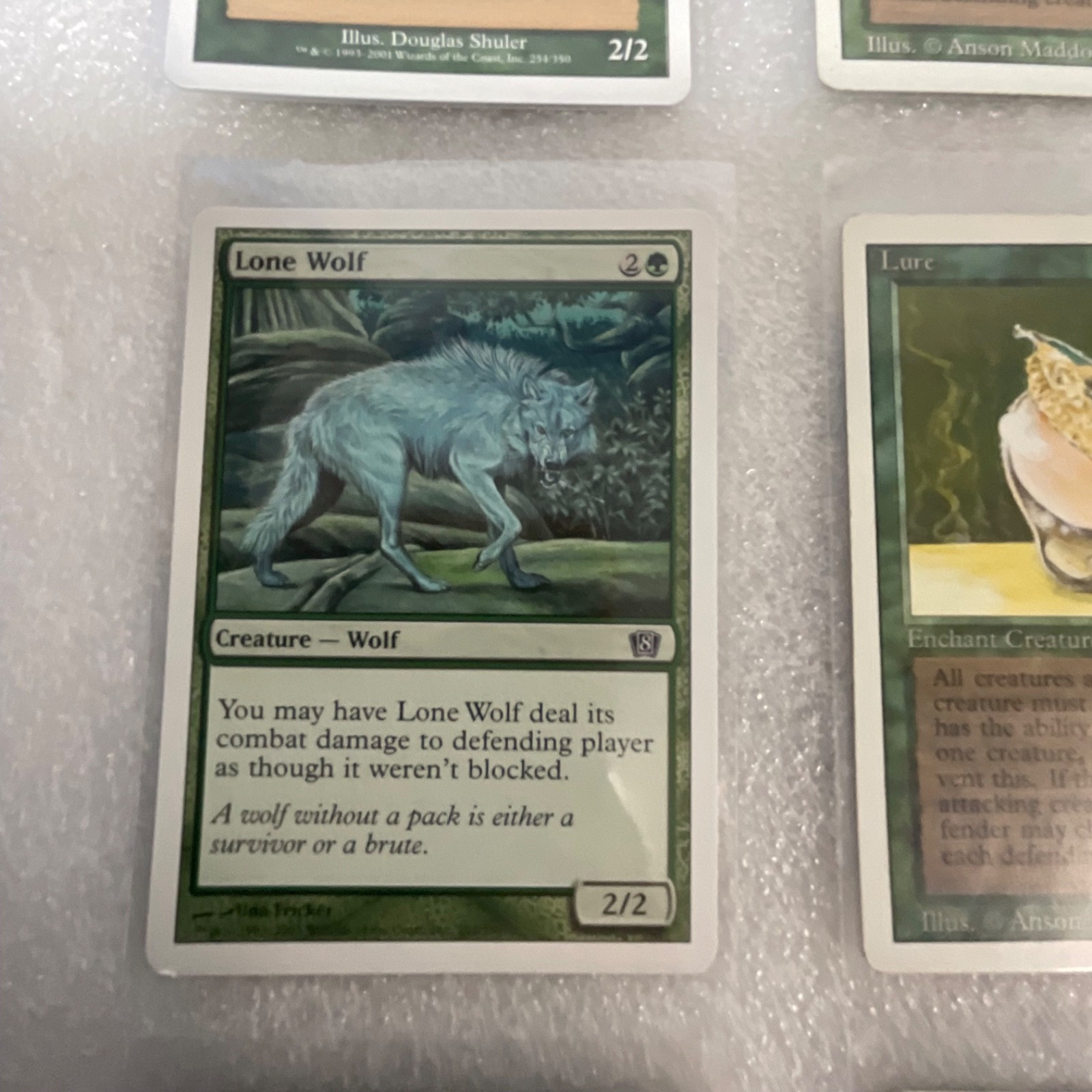 MTG 20 Card Green Mixed Sets Lot Ley Line Kurgadon Lure - Image 5