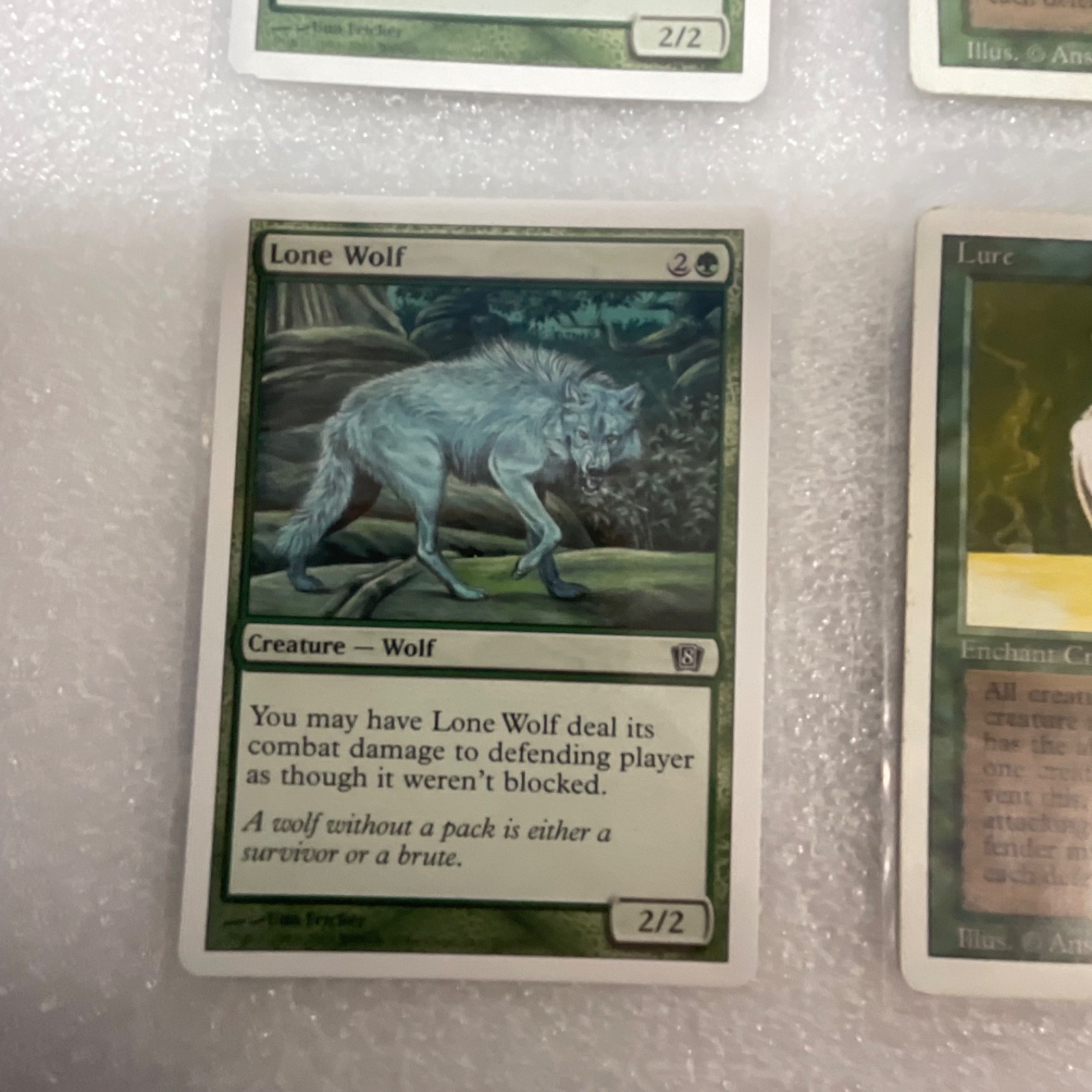 MTG 20 Card Green Mixed Sets Lot Ley Line Kurgadon Lure - Image 6
