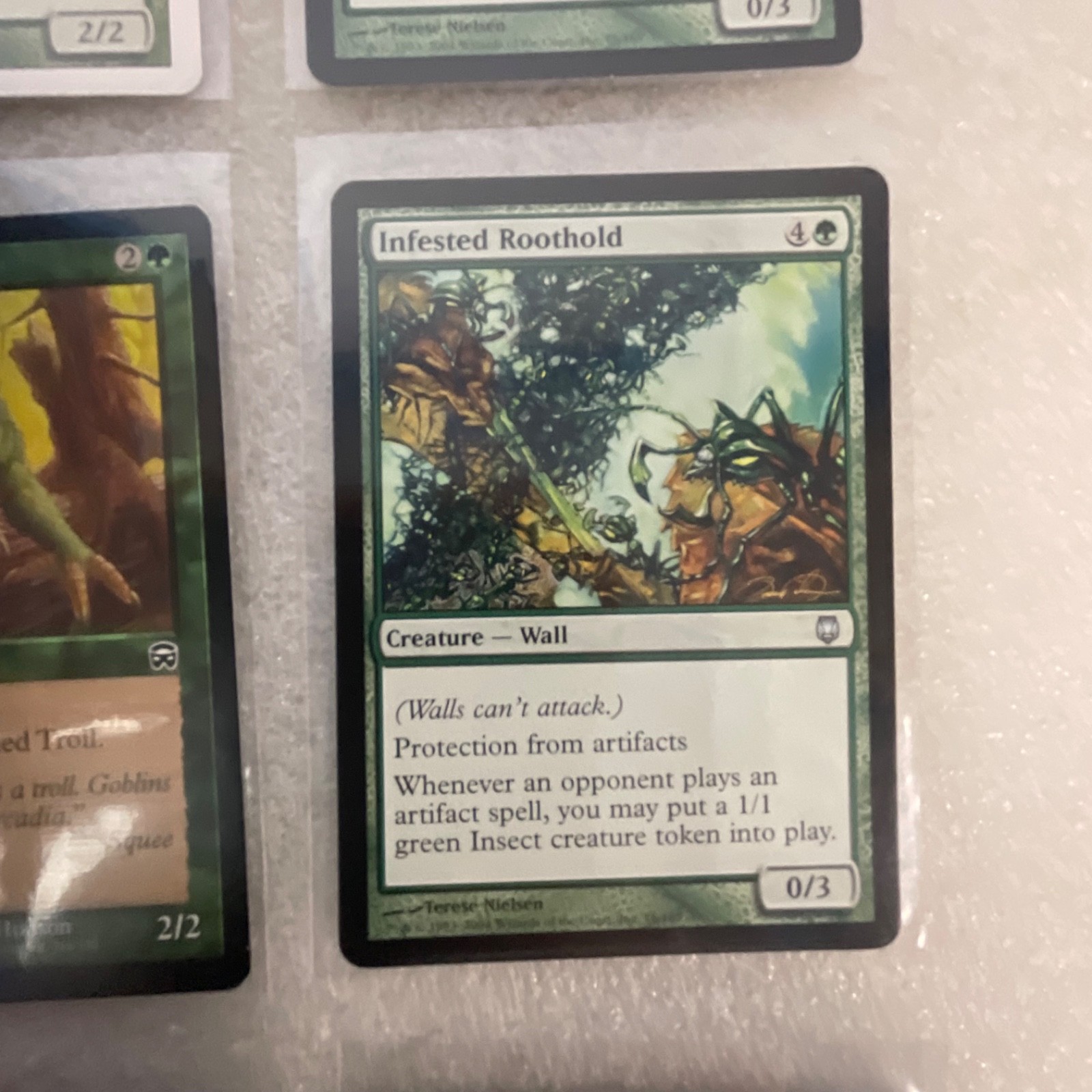 MTG 20 Card Green Lot Mixed SCG/MMQ/UDS Hunting Pack Troll - Image 21