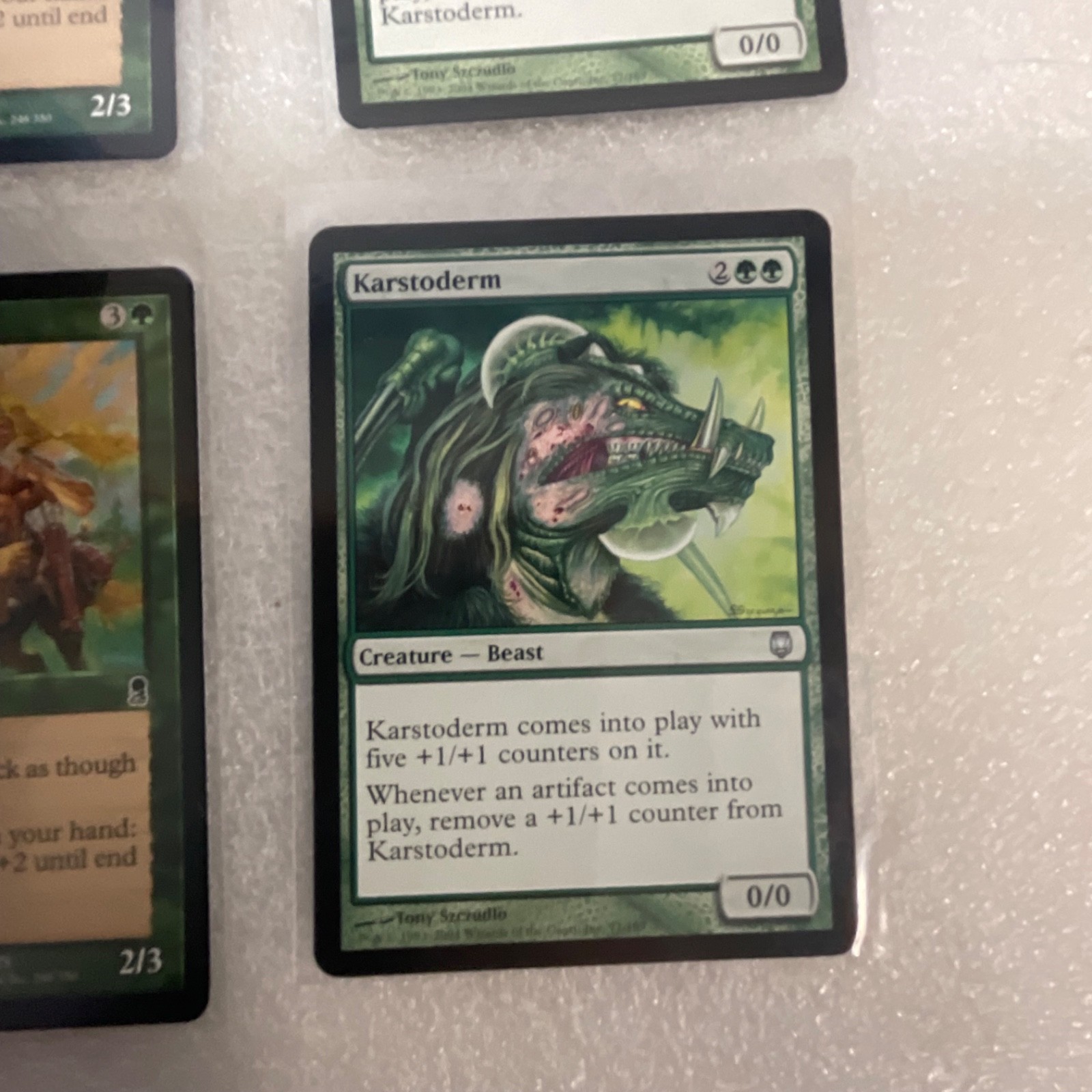 MTG 20 Card Green Lot Mixed Legends Odyssey Darksteel Onslaught - Image 22