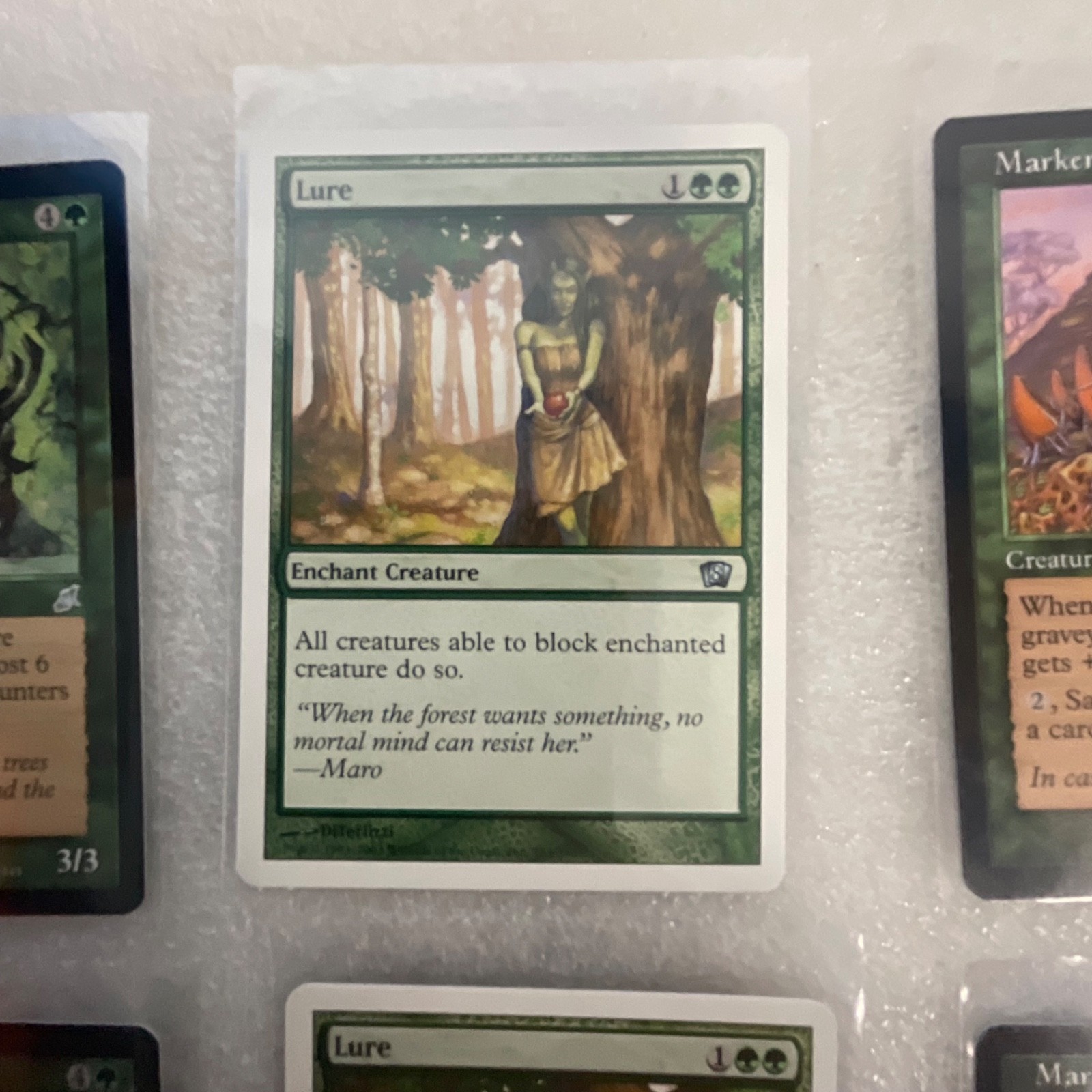 MTG 20 Card Green Lot Mixed Scourge 7ED 8ED Kurgadon Hunting Pack - Image 10