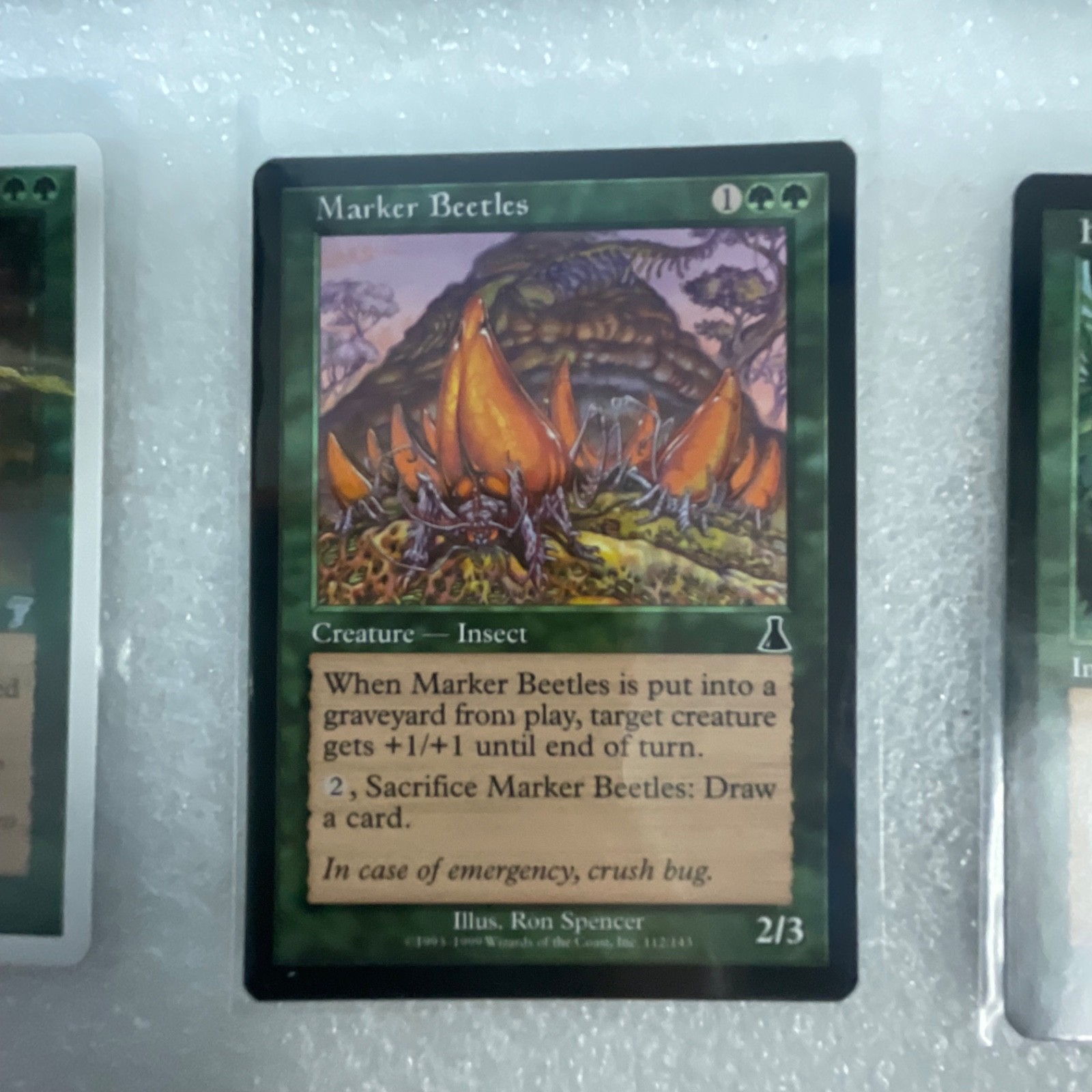 MTG 20 Card Green Lot Mixed Scourge 7ED 8ED Kurgadon Hunting Pack - Image 14