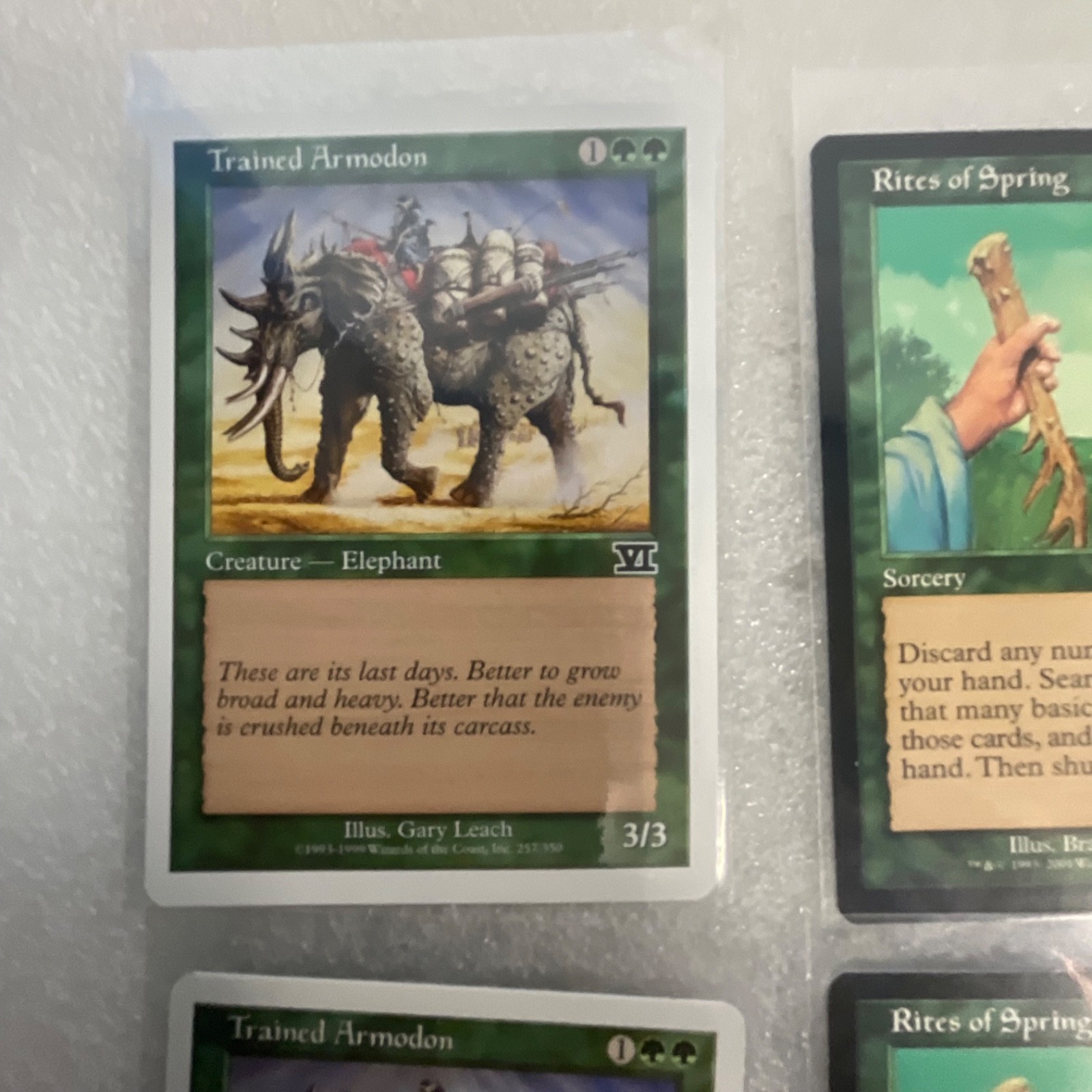MTG 20 Card Green Lot Mixed 6ED 7ED 8ED Odyssey Legions - Image 3
