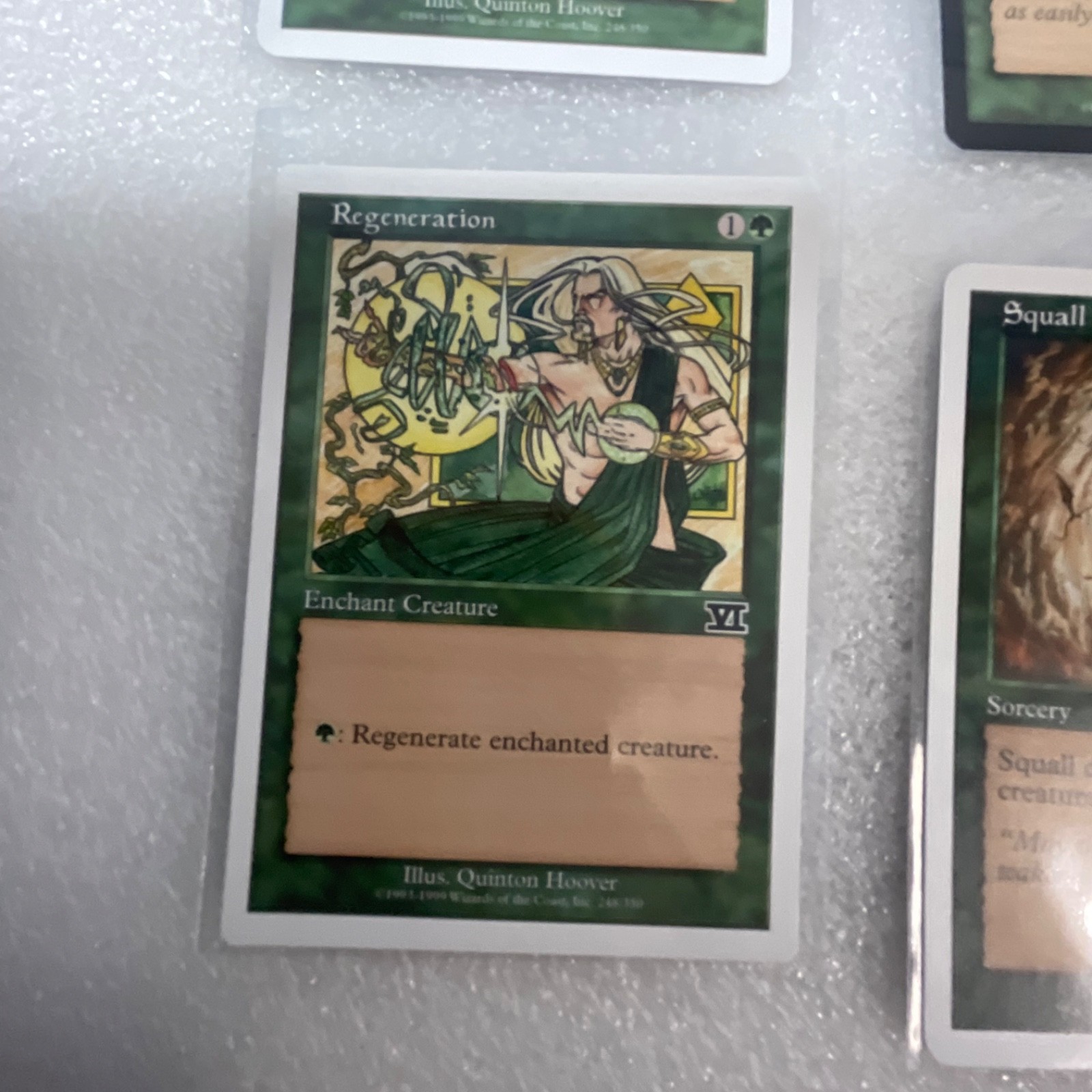 MTG 20 Card Green Lot Mixed Sets Deadly Insect Squall Defiant Elf - Image 6