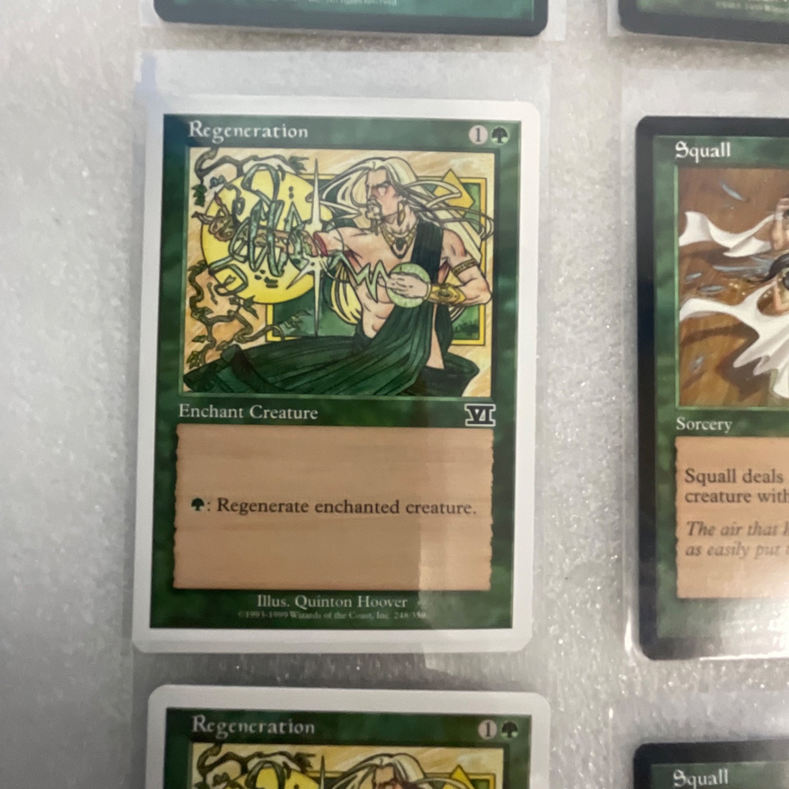 MTG 20 Card Green Lot Mixed Sets Deadly Insect Squall Defiant Elf - Image 4