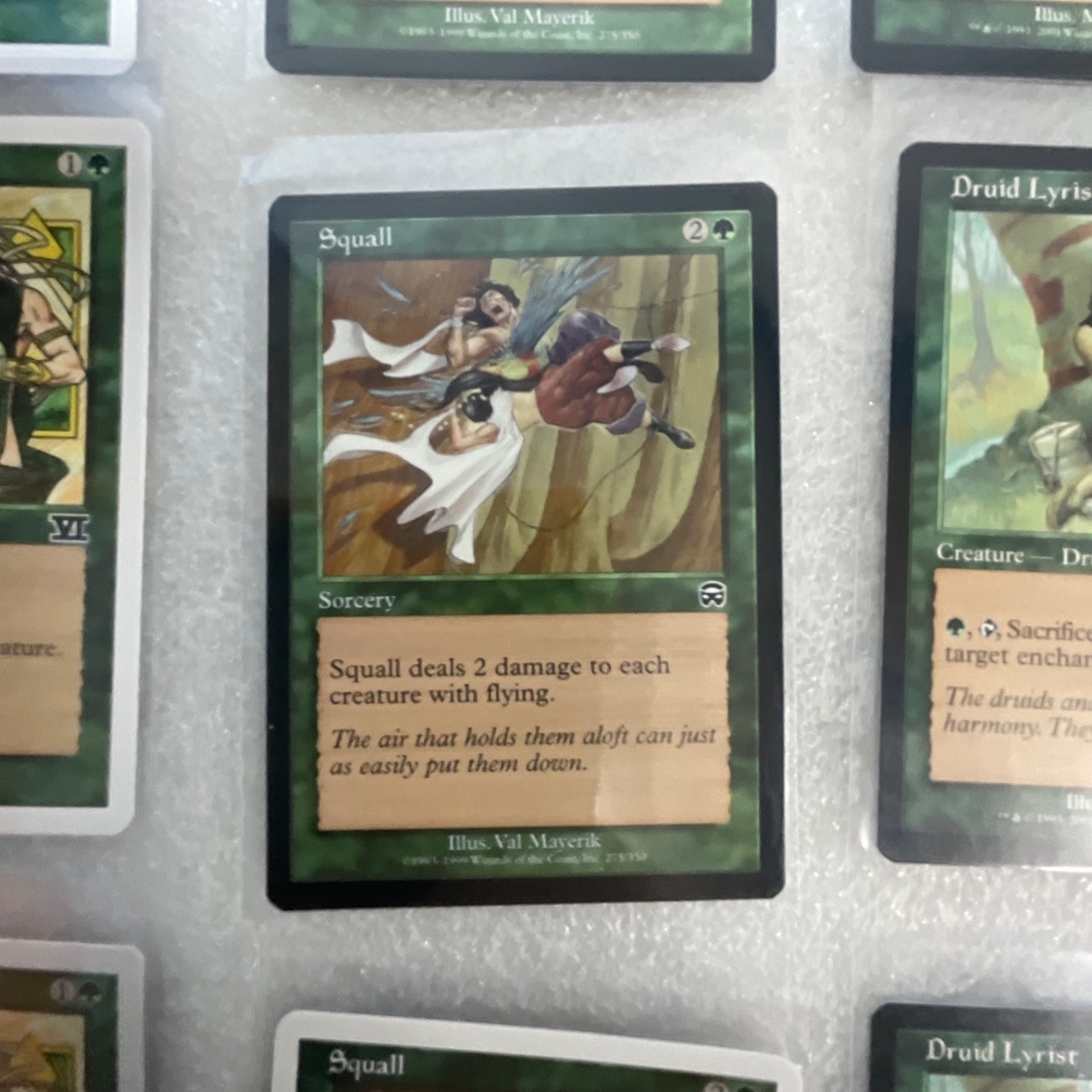 MTG 20 Card Green Lot Mixed Sets Deadly Insect Squall Defiant Elf - Image 8