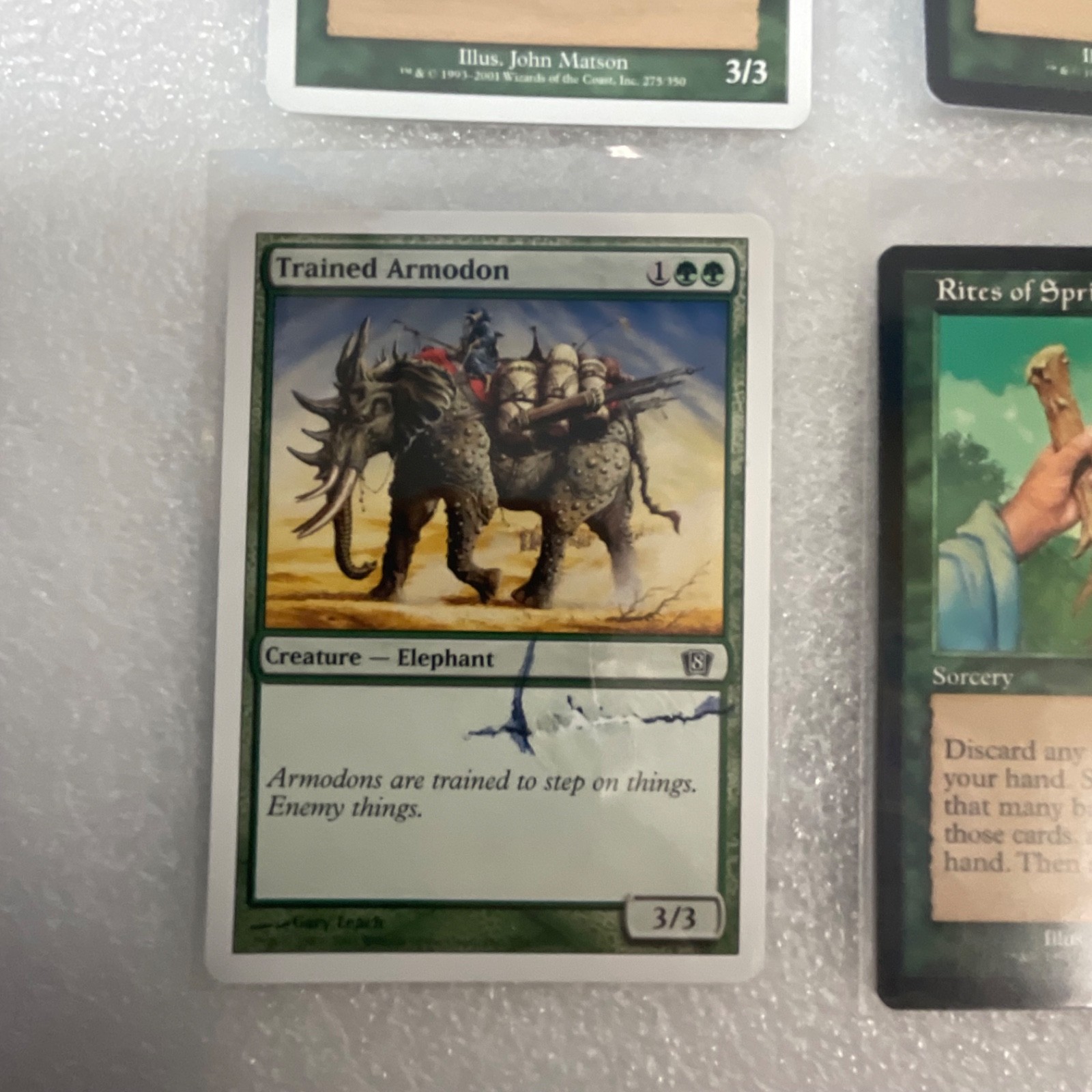 MTG 20 Card Green Lot Mixed 6ED 7ED 8ED Odyssey Legions - Image 6