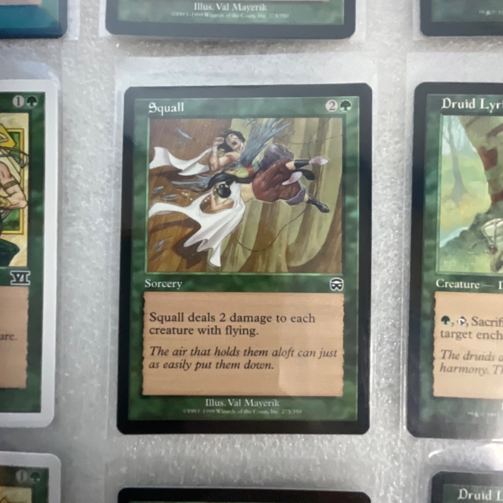 MTG 20 Card Green Lot Mixed Sets Deadly Insect Squall Defiant Elf - Image 9