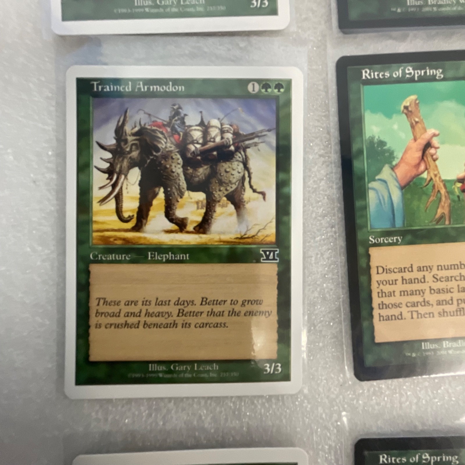 MTG 20 Card Green Lot Mixed 6ED 7ED 8ED Odyssey Legions - Image 4