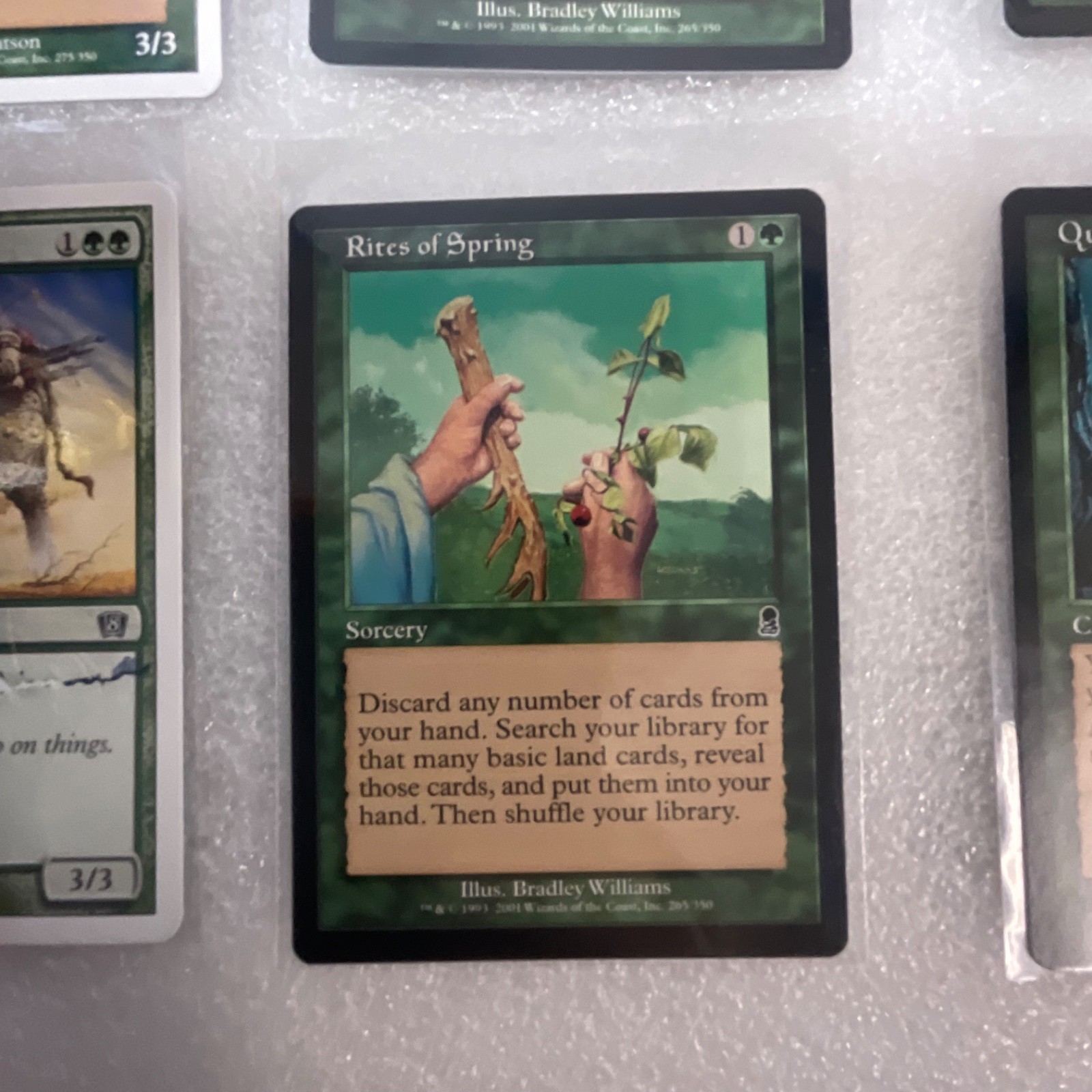 MTG 20 Card Green Lot Mixed 6ED 7ED 8ED Odyssey Legions - Image 7