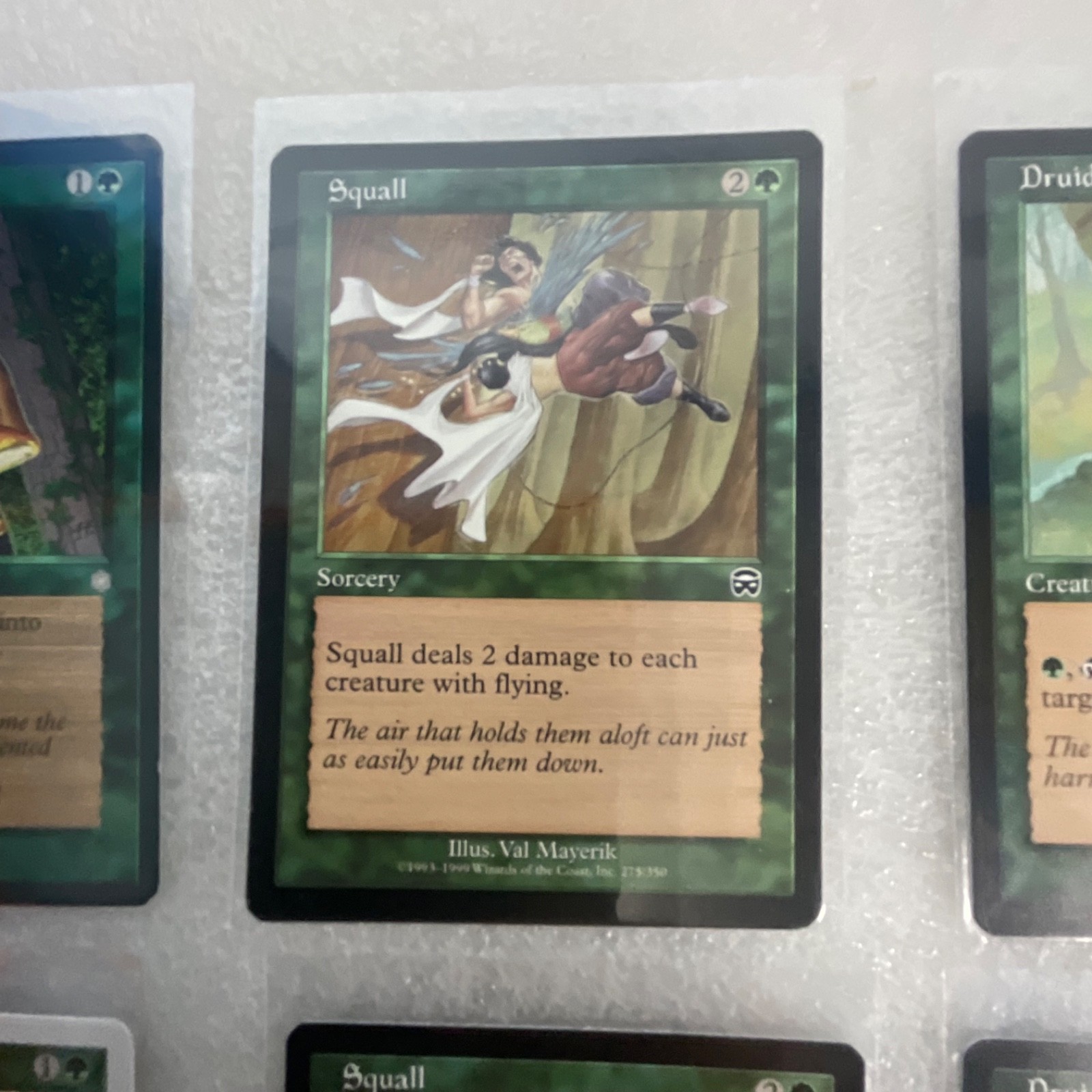 MTG 20 Card Green Lot Mixed Sets Deadly Insect Squall Defiant Elf - Image 10