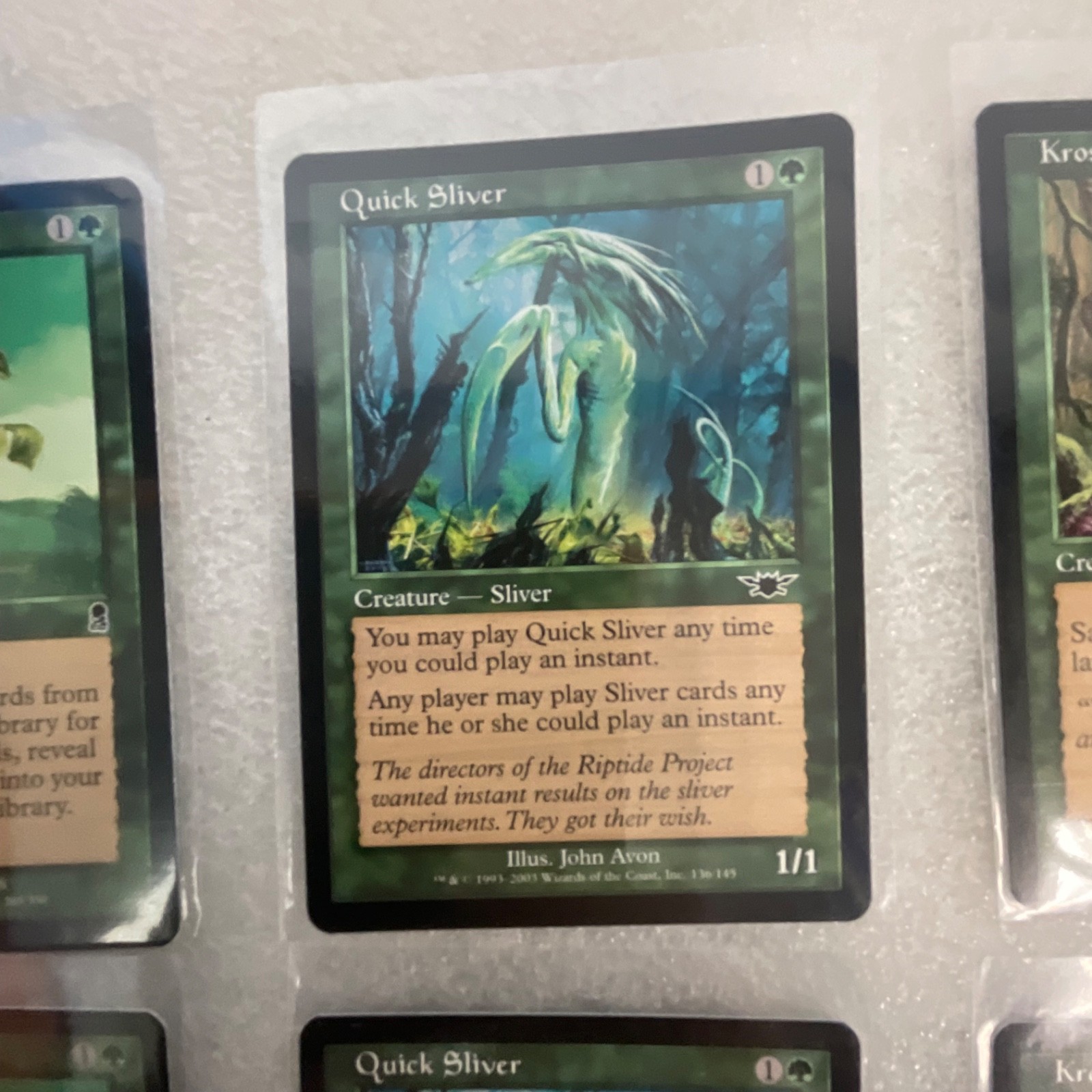 MTG 20 Card Green Lot Mixed 6ED 7ED 8ED Odyssey Legions - Image 11