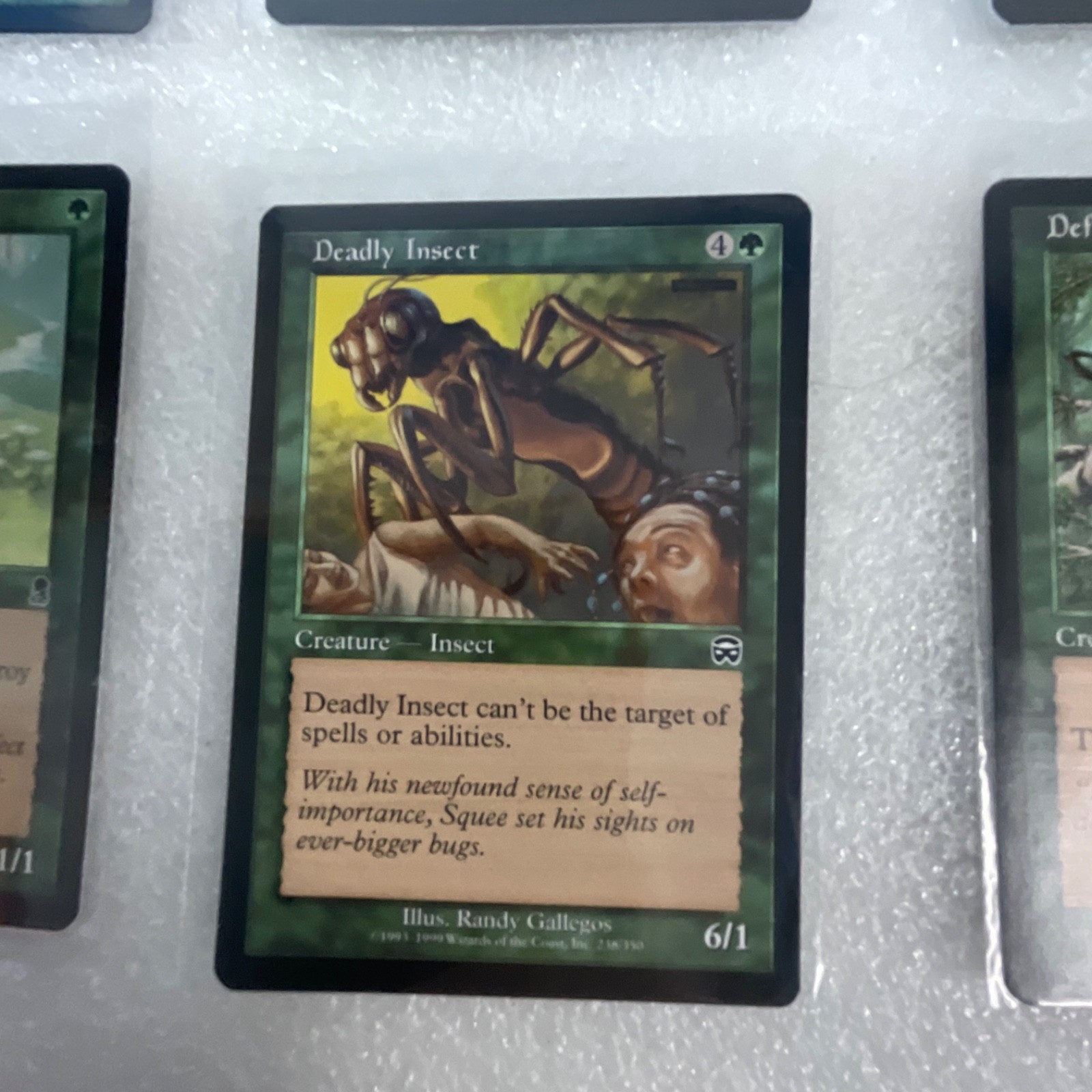 MTG 20 Card Green Lot Mixed Sets Deadly Insect Squall Defiant Elf - Image 15