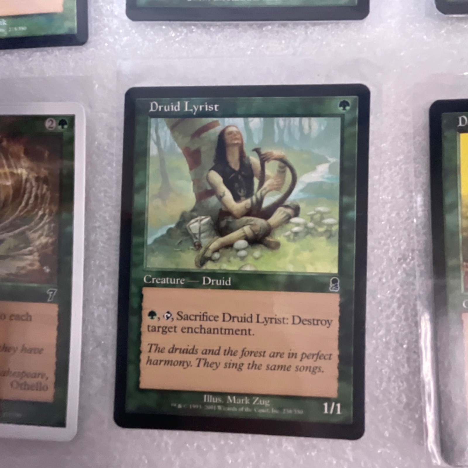 MTG 20 Card Green Lot Mixed Sets Deadly Insect Squall Defiant Elf - Image 14