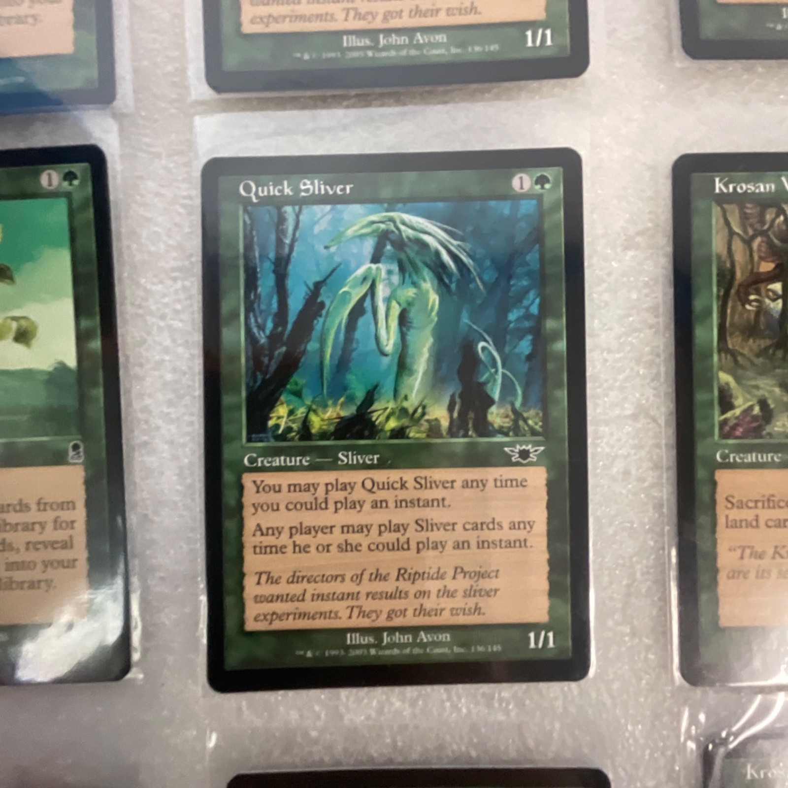 MTG 20 Card Green Lot Mixed 6ED 7ED 8ED Odyssey Legions - Image 12