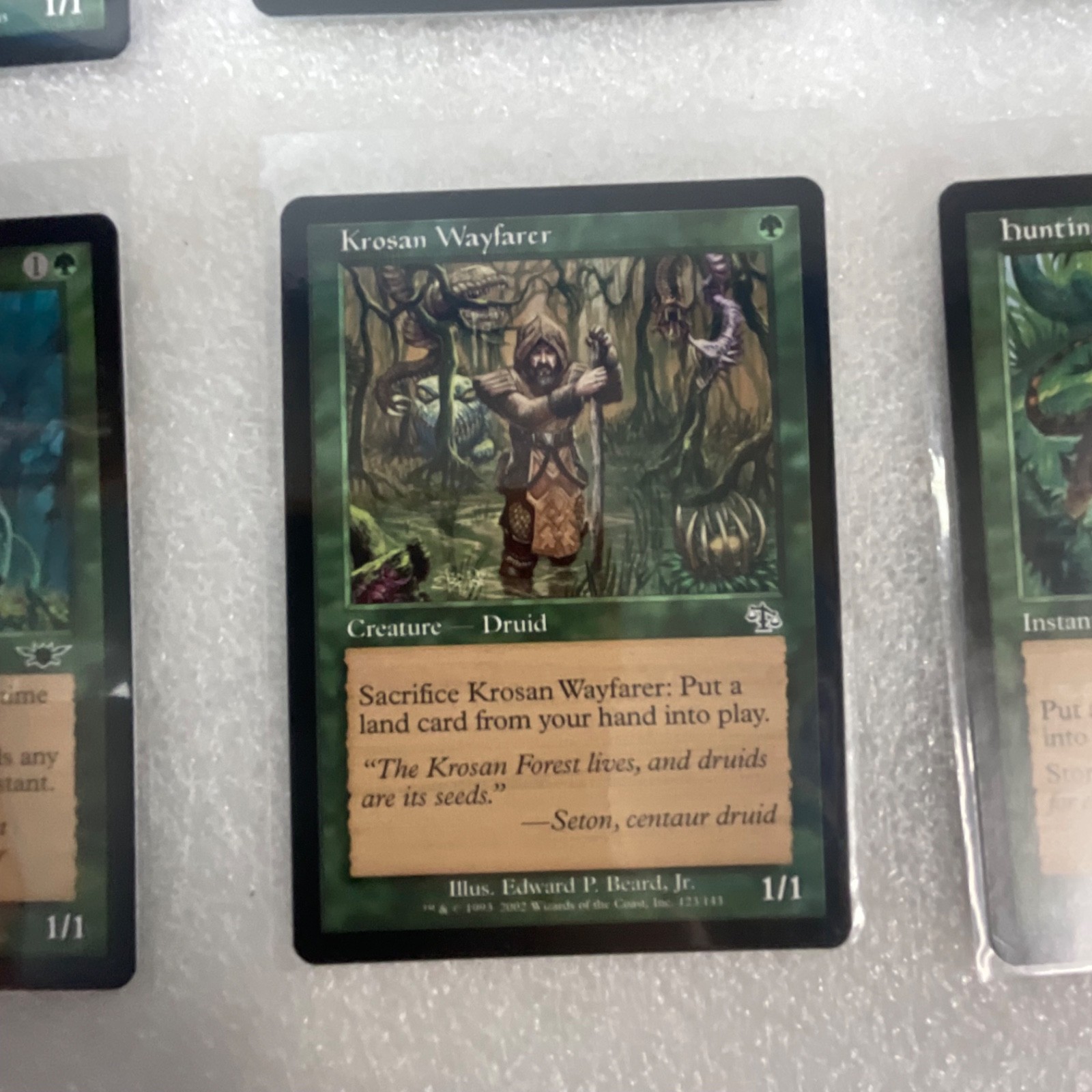 MTG 20 Card Green Lot Mixed 6ED 7ED 8ED Odyssey Legions - Image 15