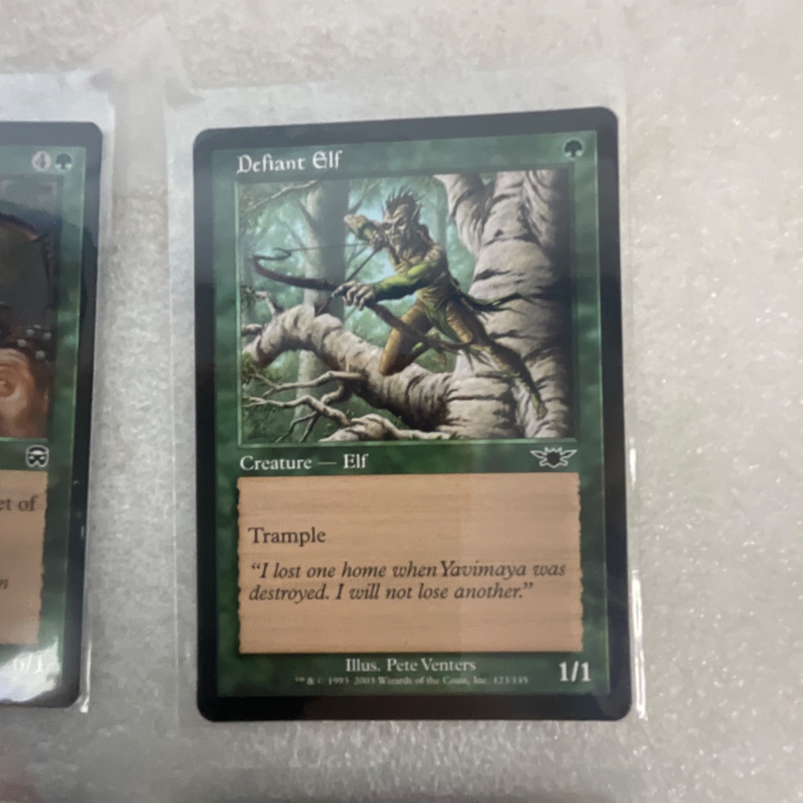 MTG 20 Card Green Lot Mixed Sets Deadly Insect Squall Defiant Elf - Image 19
